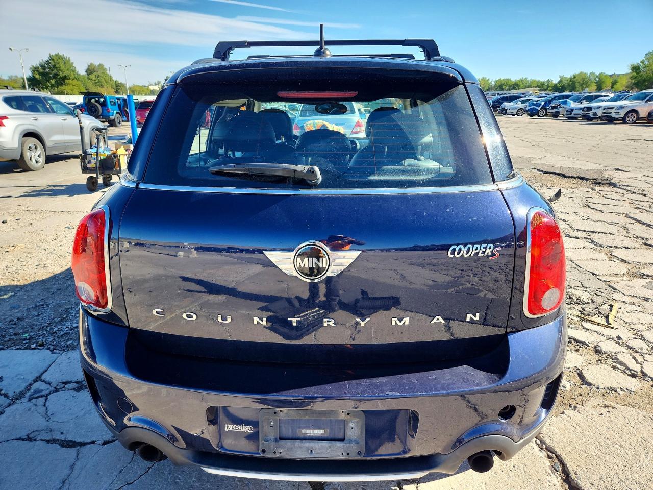 2016 Mini Cooper S Countryman Blue vin: WMWZC5C57GWU20667