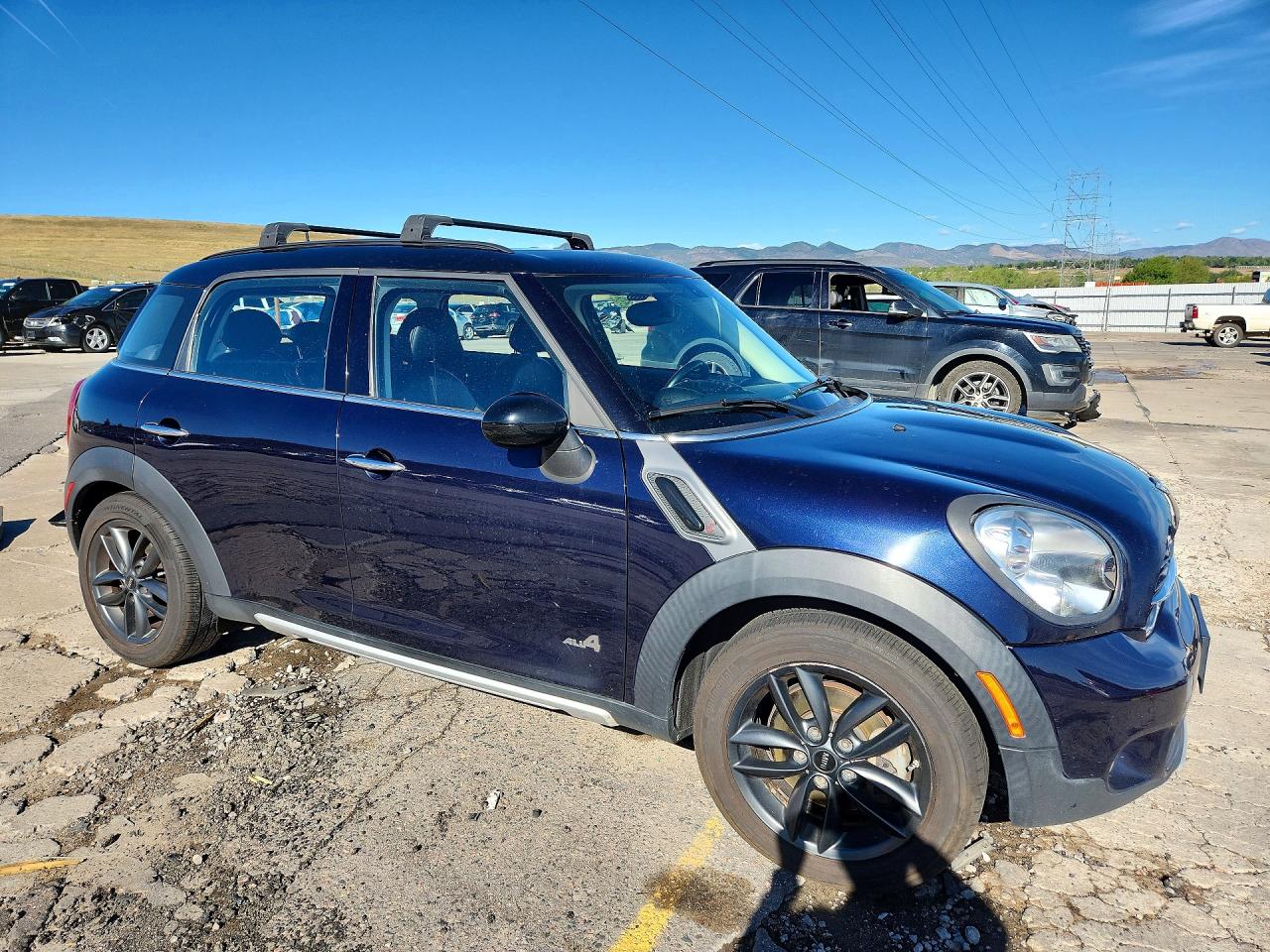 2016 Mini Cooper S Countryman Blue vin: WMWZC5C57GWU20667