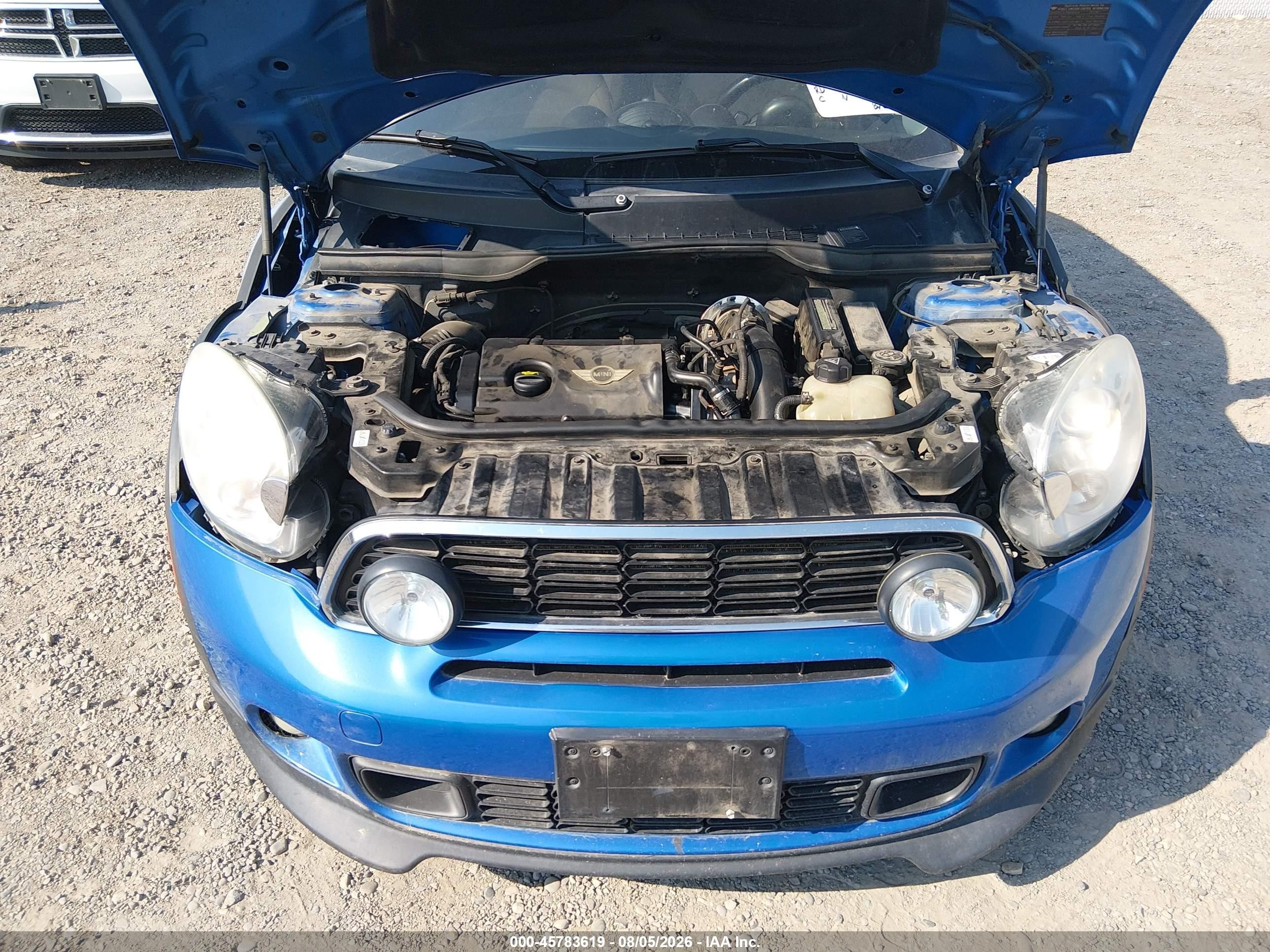 2011 Mini Cooper S Countryman   Blue vin: WMWZC5C58BWL54526