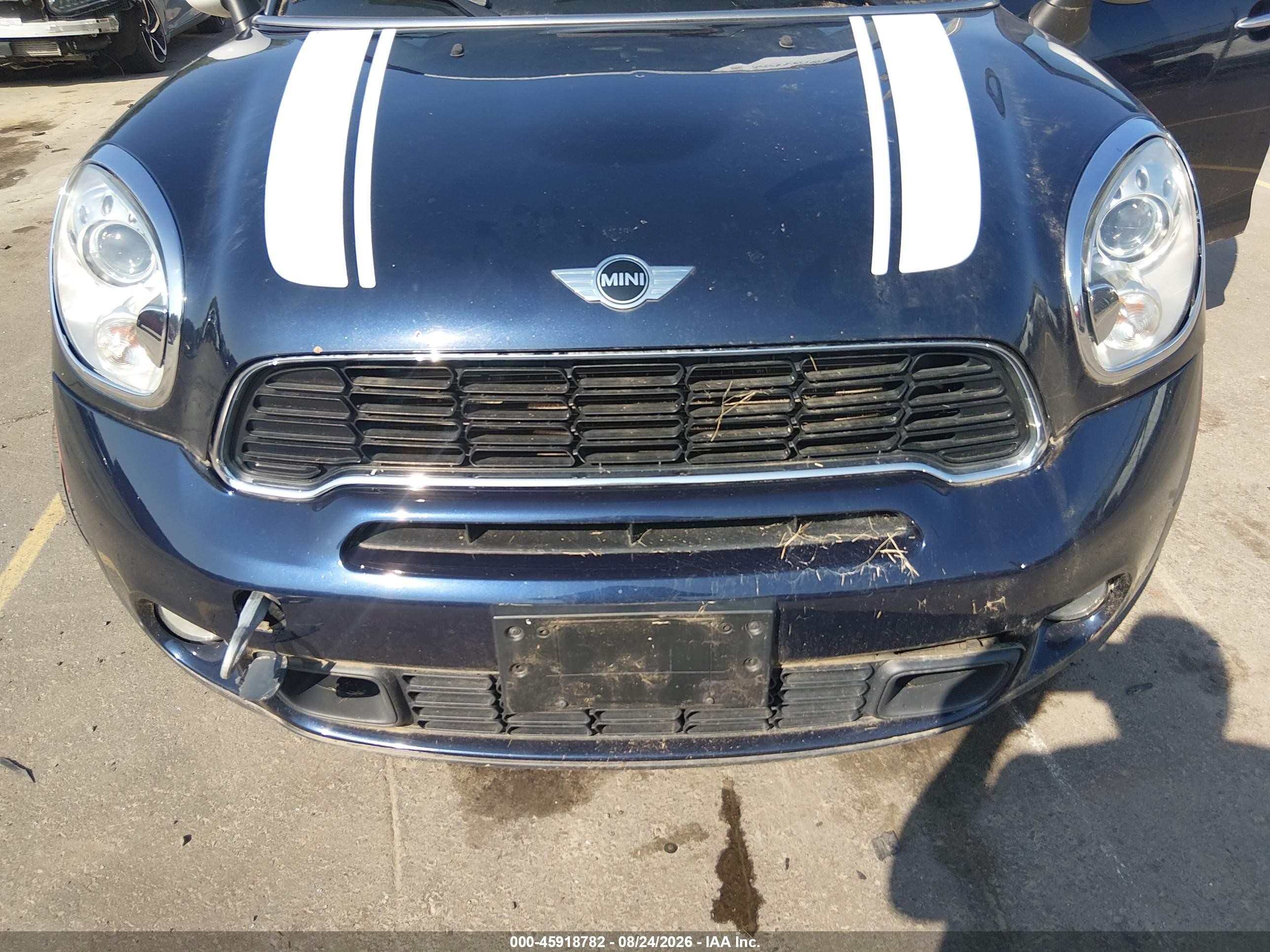2011 Mini Cooper S Countryman   Dark Blue vin: WMWZC5C58BWL54638