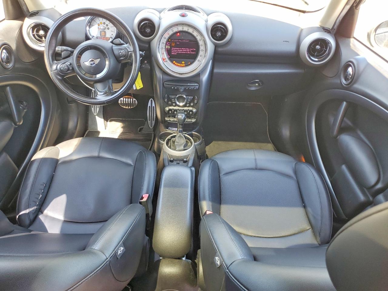 2012 Mini Cooper S Countryman Black vin: WMWZC5C58CWL56326