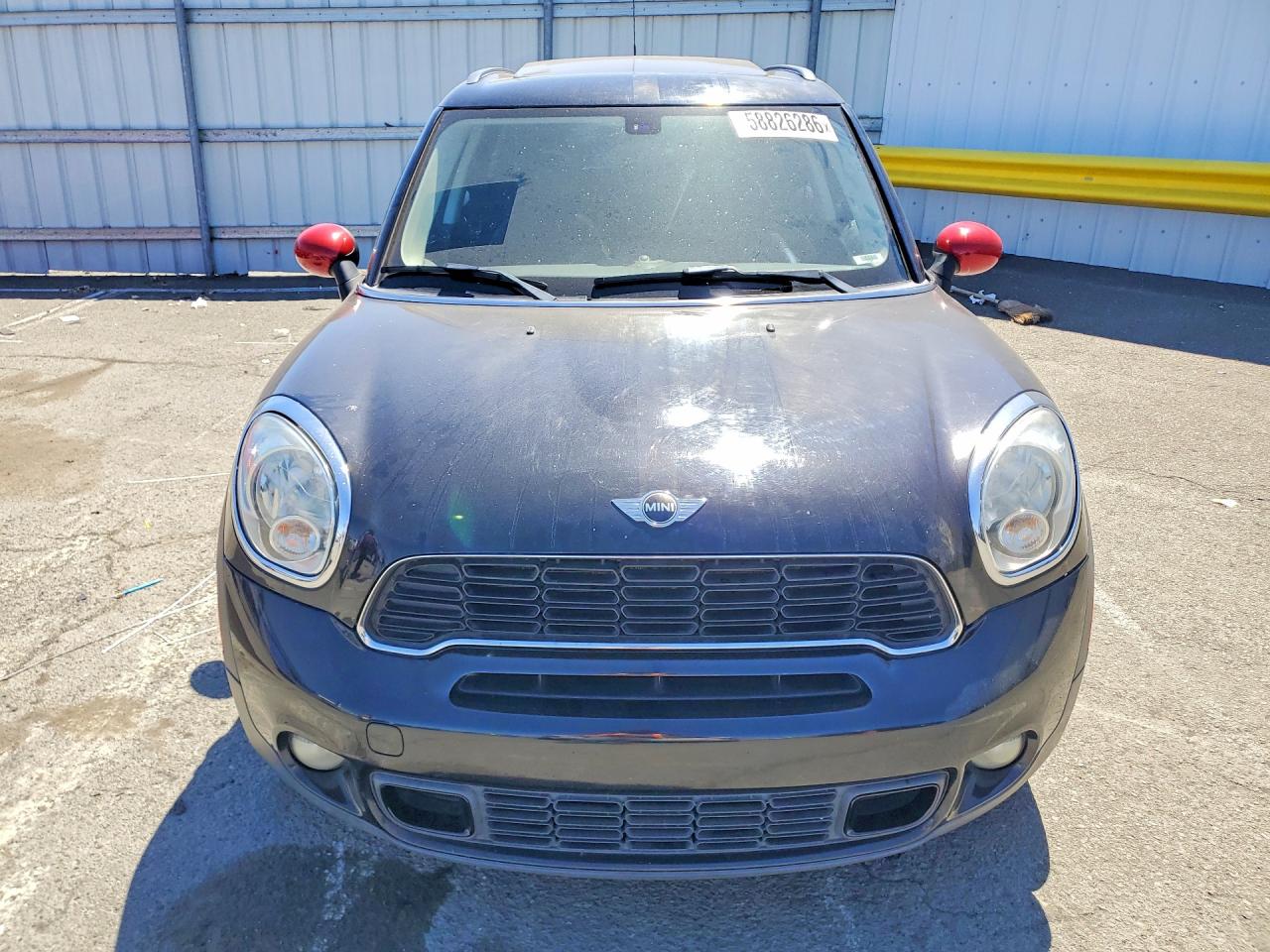 2012 Mini Cooper S Countryman Black vin: WMWZC5C58CWL56326