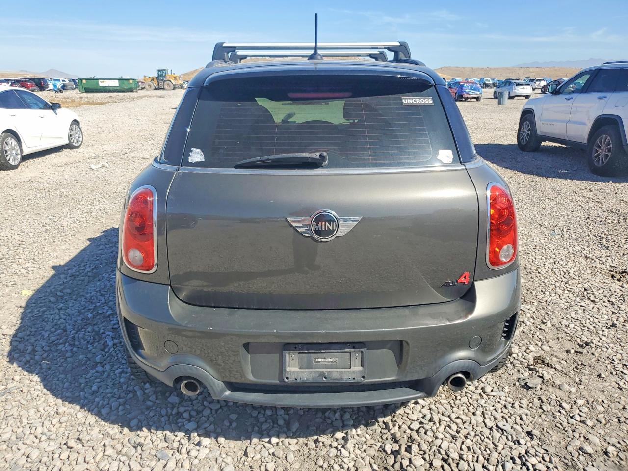 2014 Mini Cooper S Countryman Серый vin: WMWZC5C58EWM17189