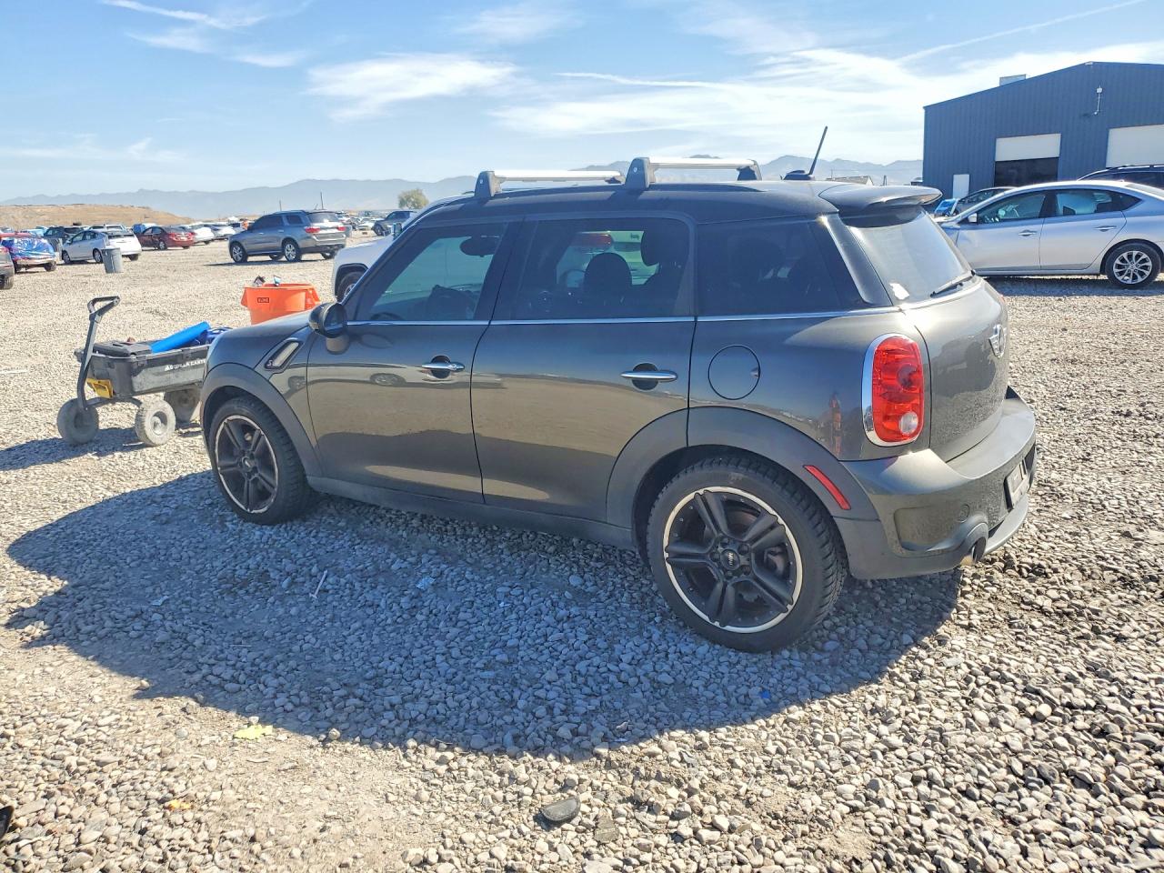 2014 Mini Cooper S Countryman Серый vin: WMWZC5C58EWM17189