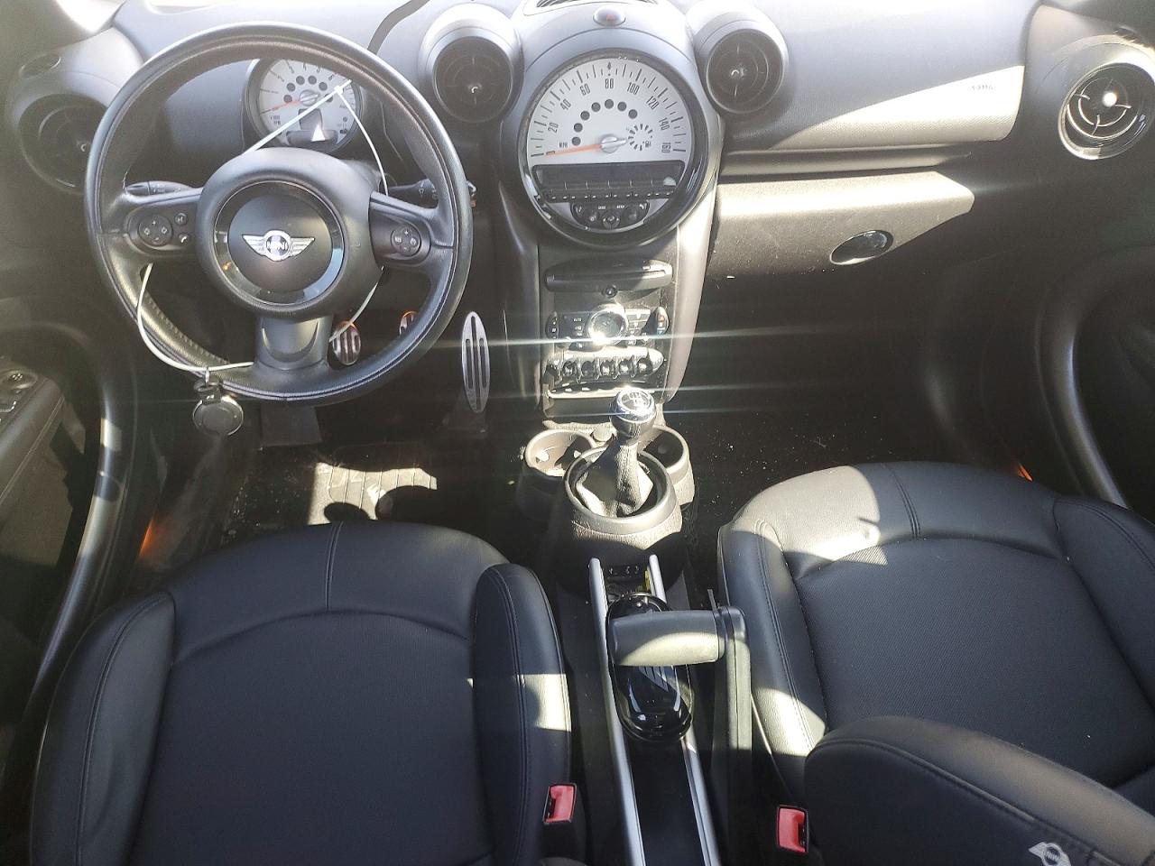 2014 Mini Cooper S Countryman Серый vin: WMWZC5C58EWM17189
