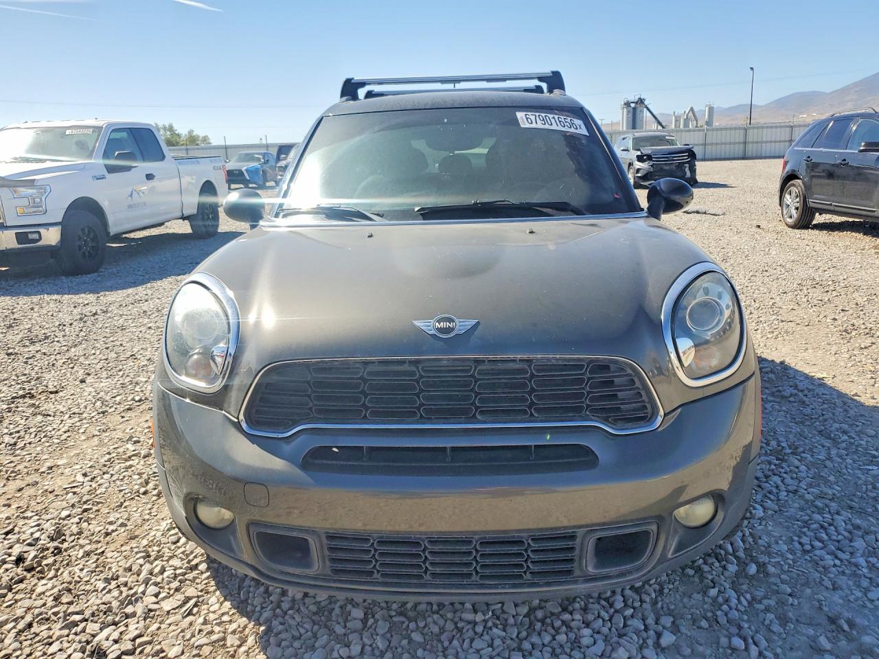 2014 Mini Cooper S Countryman Серый vin: WMWZC5C58EWM17189