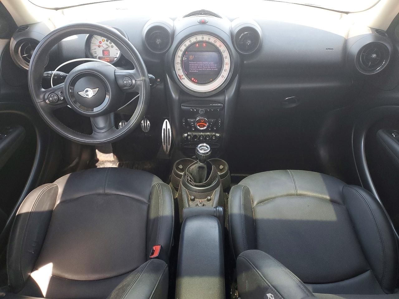 2014 Mini Cooper S Countryman Blue vin: WMWZC5C58EWM17452