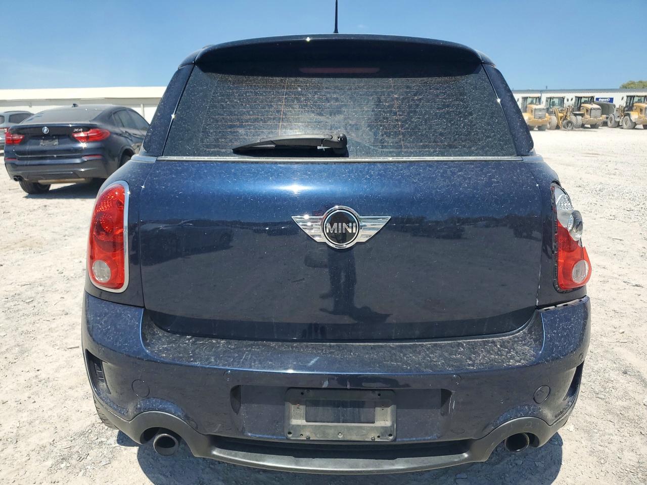 2014 Mini Cooper S Countryman Blue vin: WMWZC5C58EWM17452
