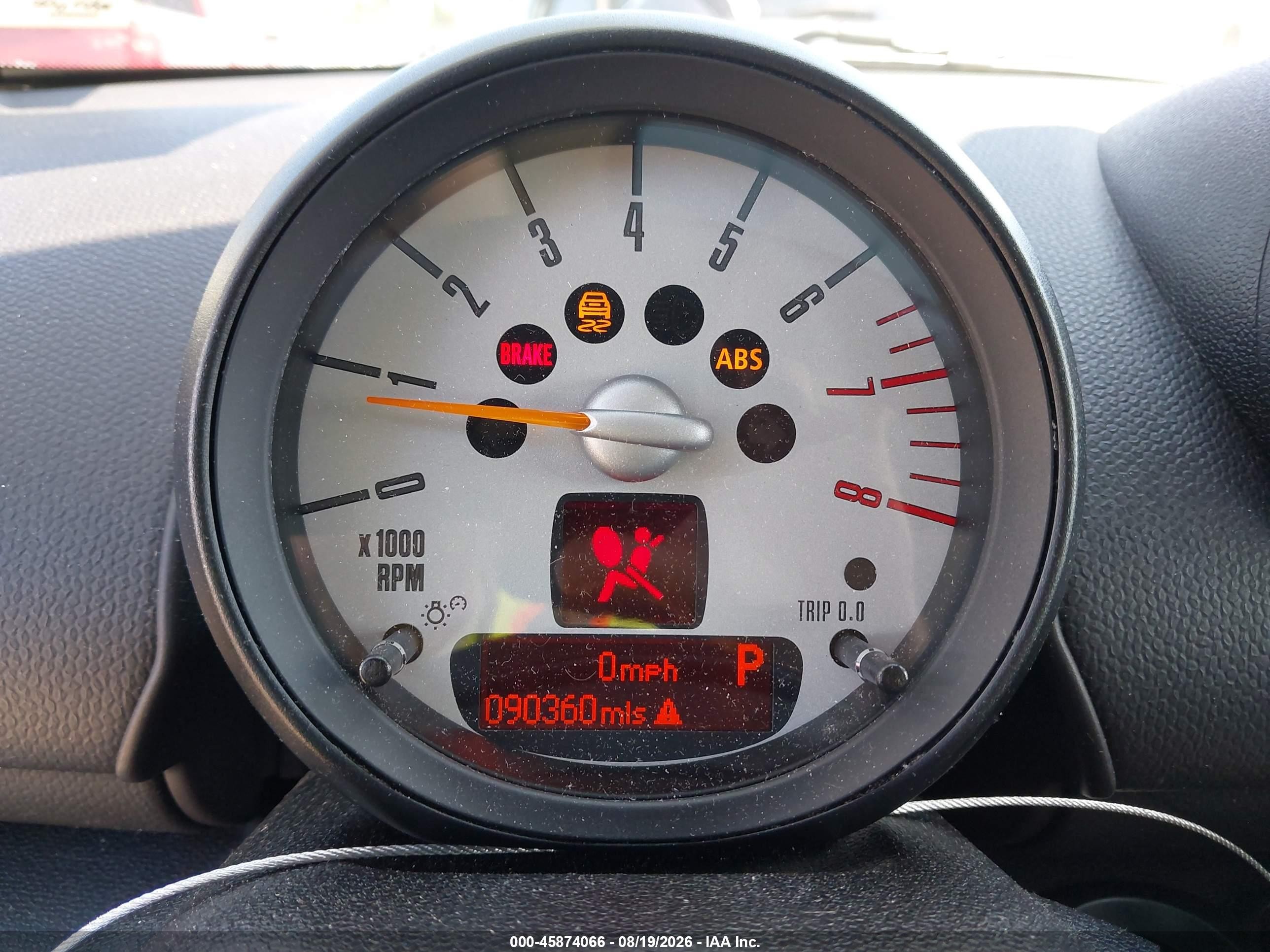 2014 Mini Countryman Cooper S Silver vin: WMWZC5C58EWP38469