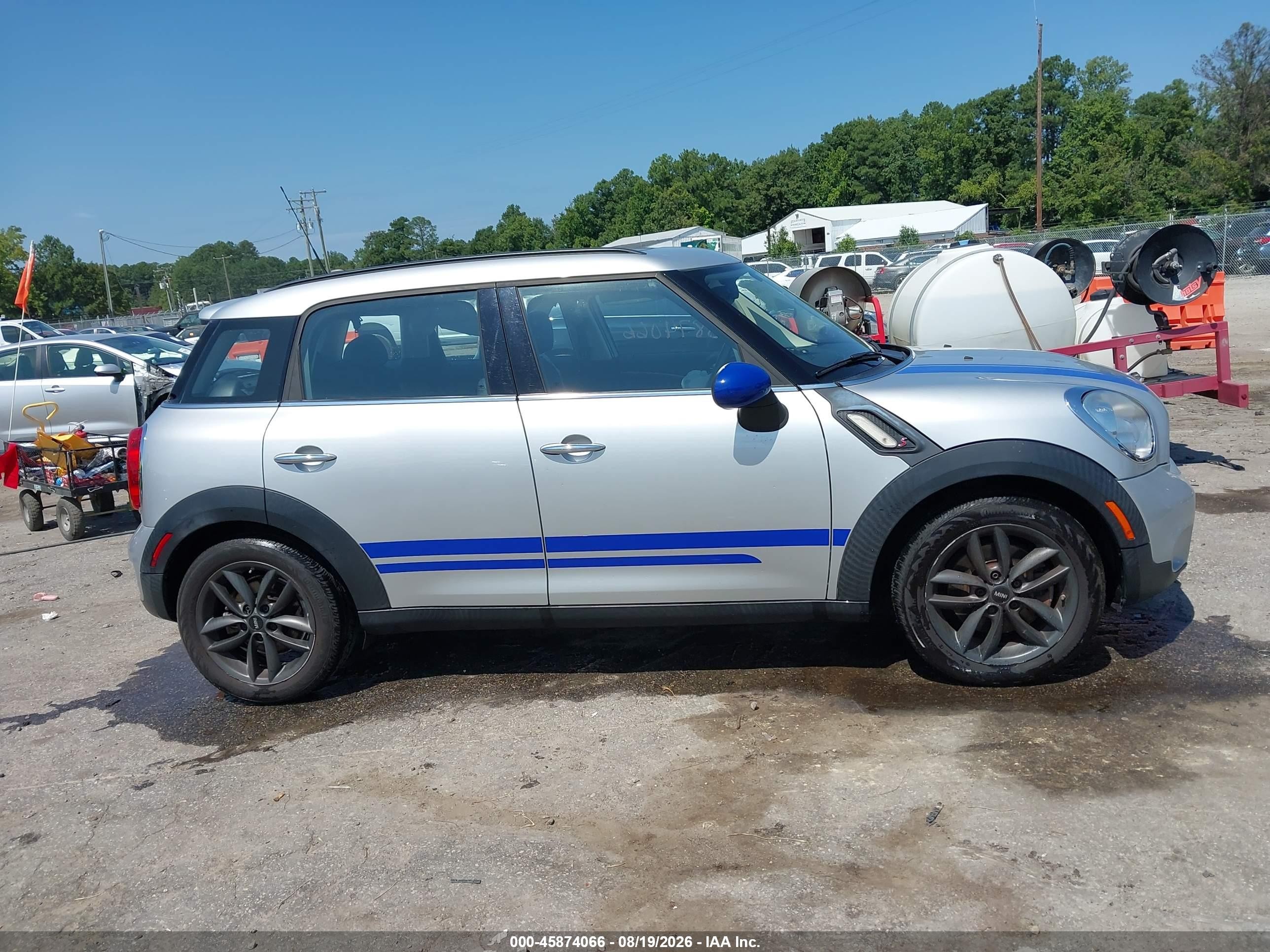 2014 Mini Countryman Cooper S Silver vin: WMWZC5C58EWP38469