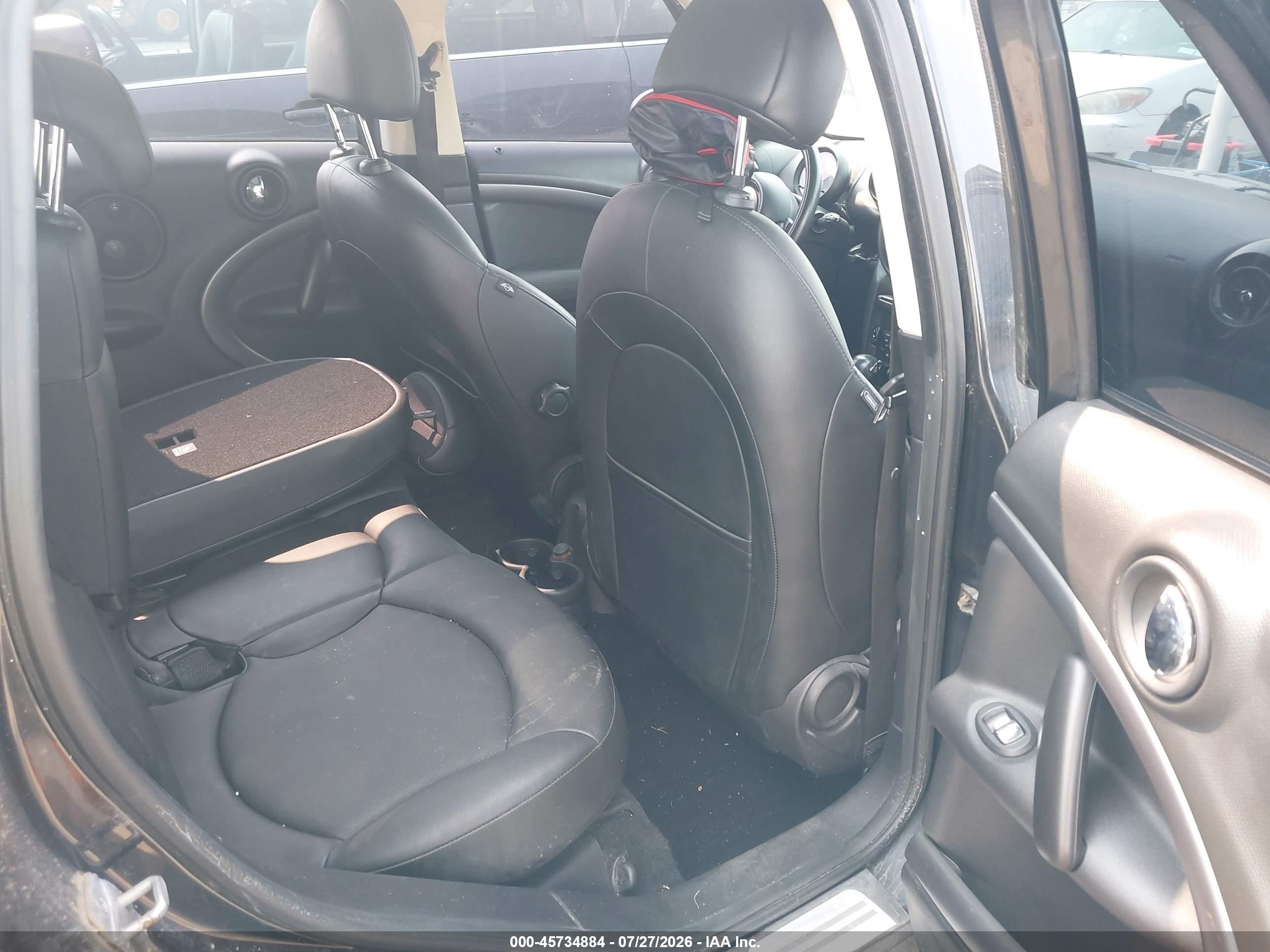 2015 Mini Countryman Cooper S Черный vin: WMWZC5C58FWP46119