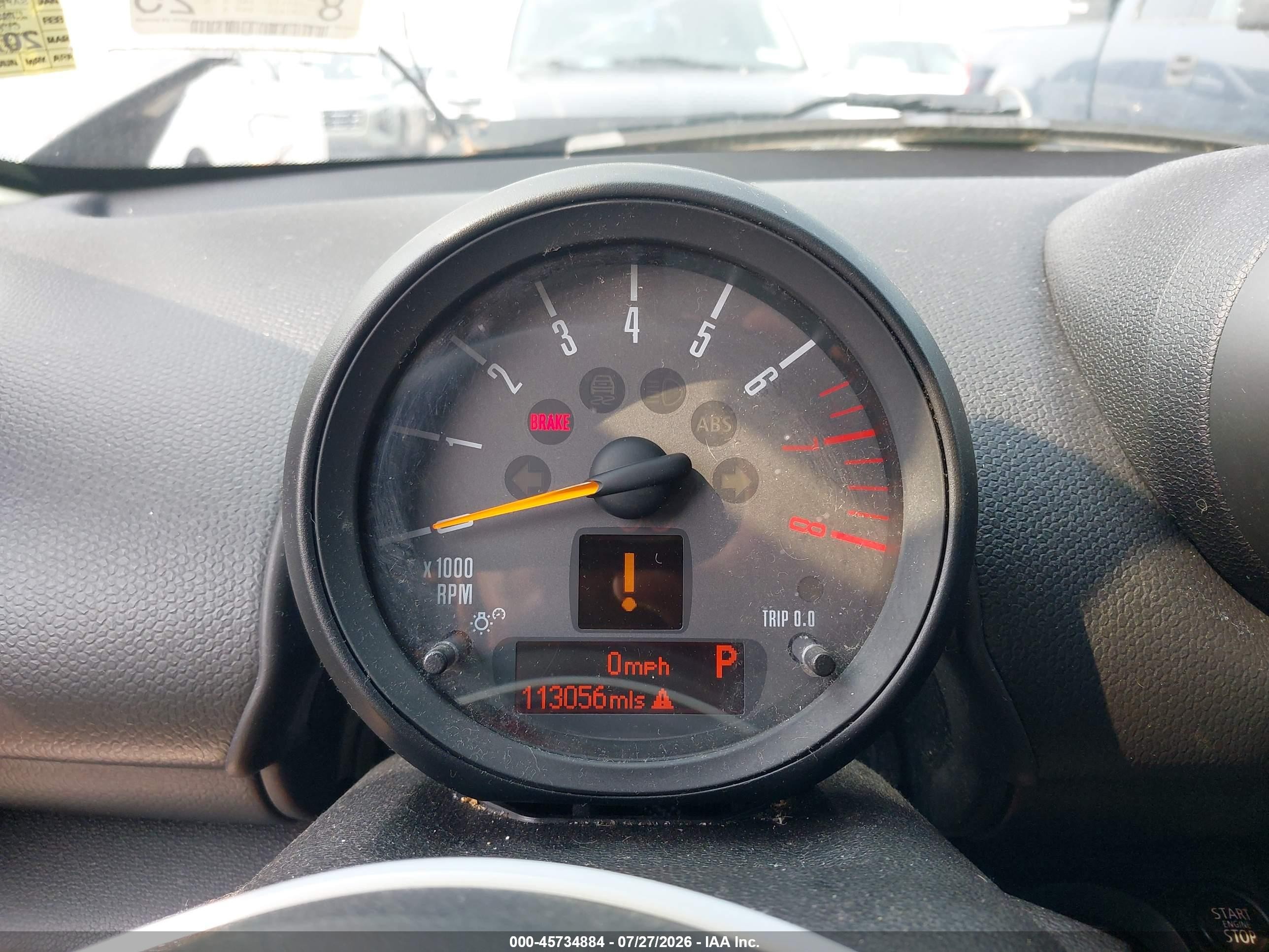 2015 Mini Countryman Cooper S Черный vin: WMWZC5C58FWP46119