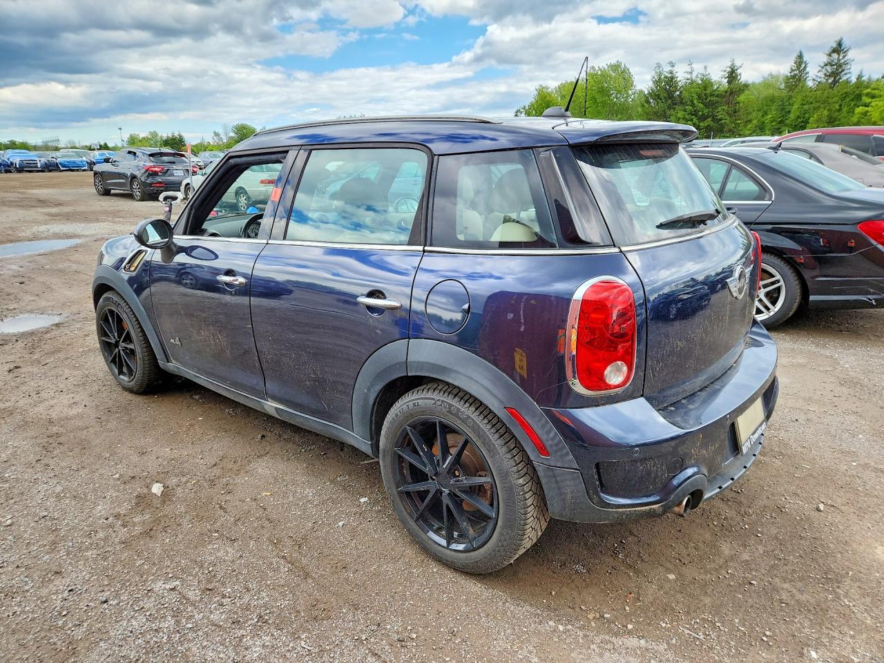 2011 Mini Cooper S Countryman Blue vin: WMWZC5C59BWH99389