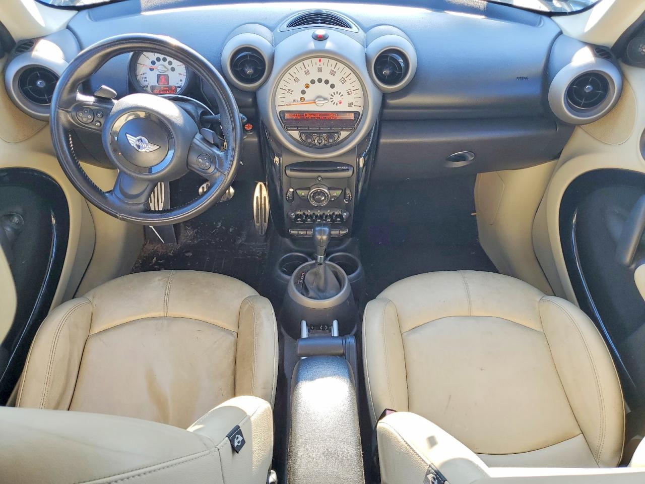 2011 Mini Cooper S Countryman Blue vin: WMWZC5C59BWL54566
