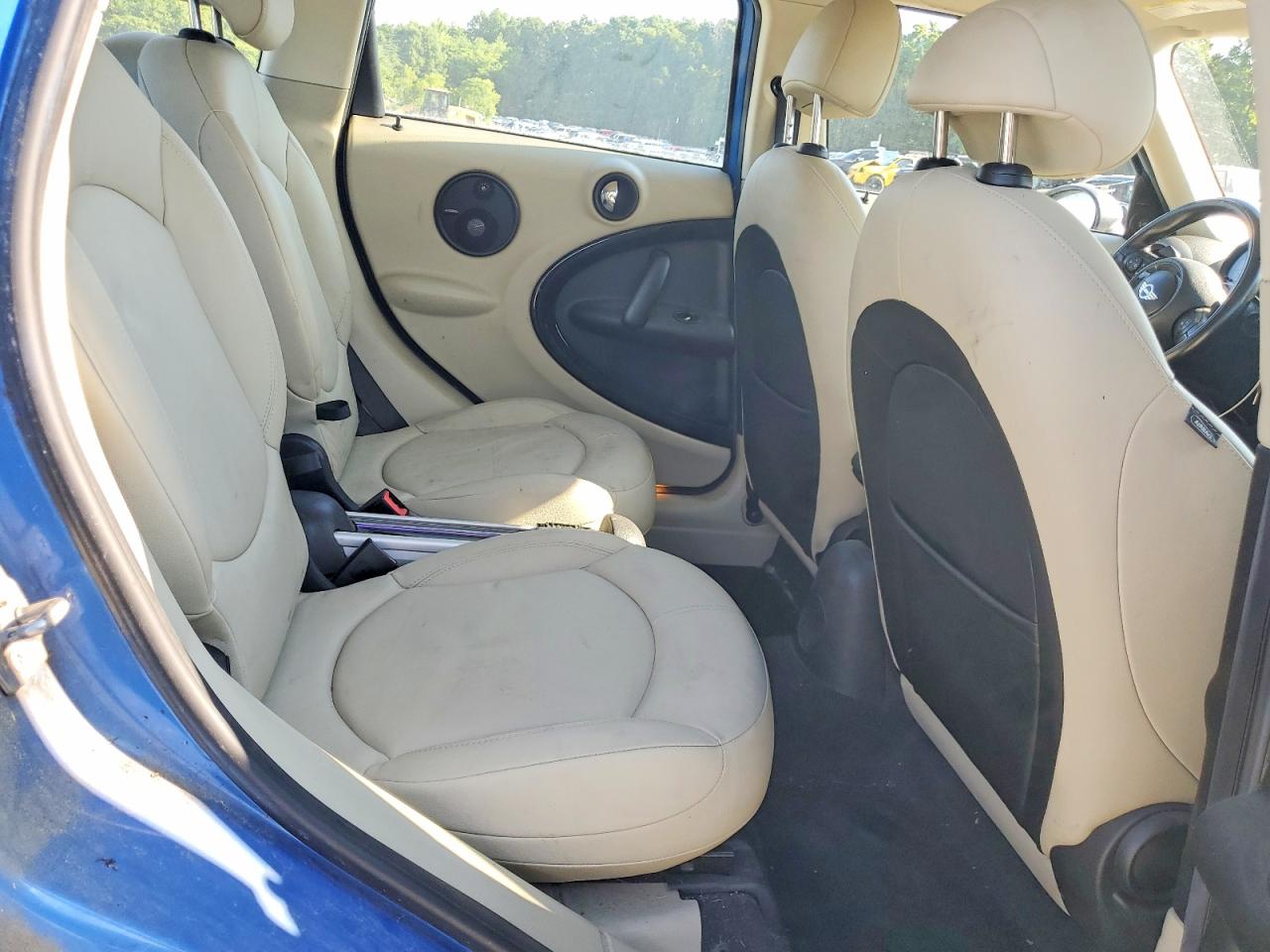 2011 Mini Cooper S Countryman Blue vin: WMWZC5C59BWL54566
