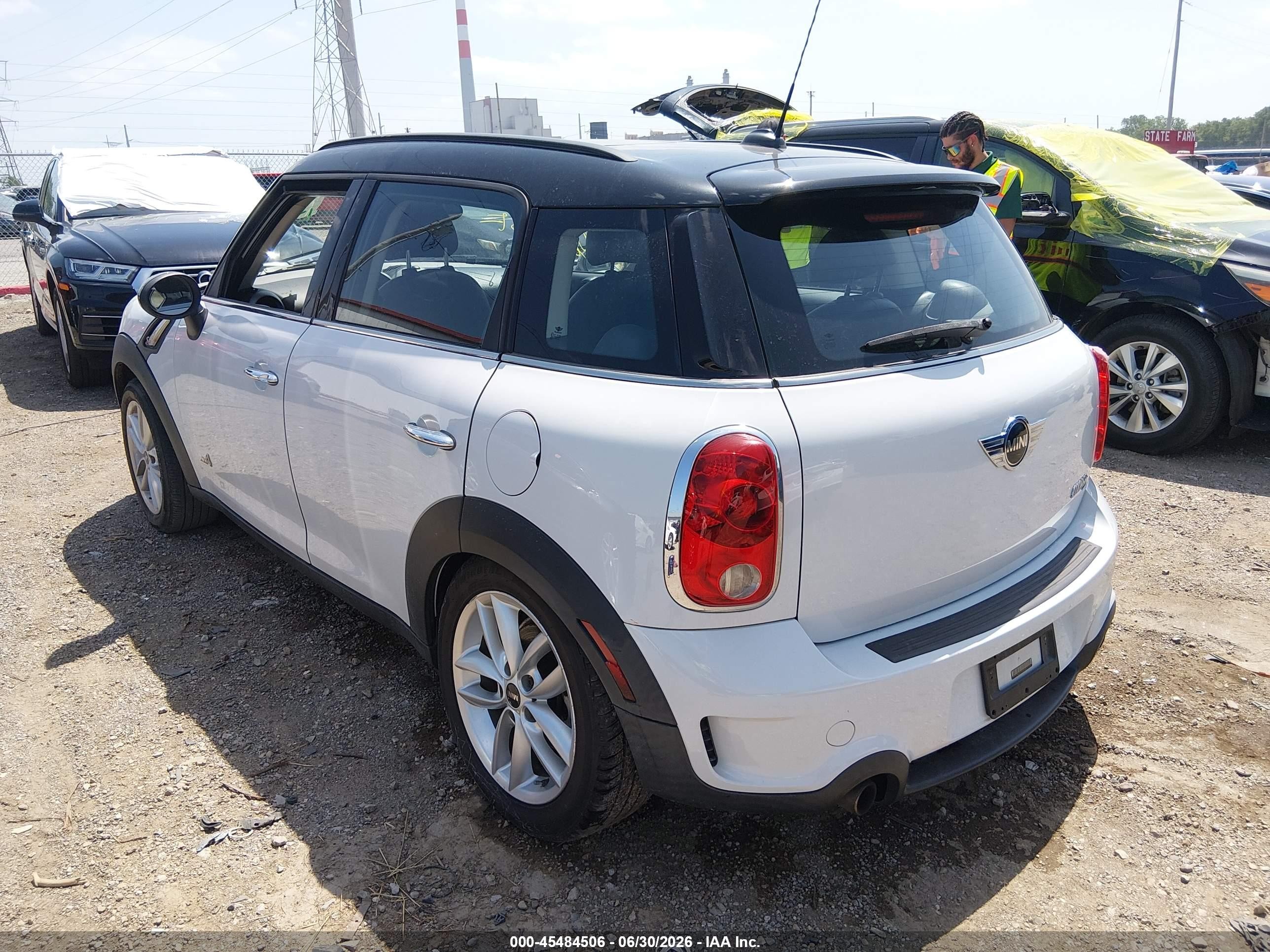 2011 Mini Cooper S Countryman   Gray vin: WMWZC5C59BWL55474
