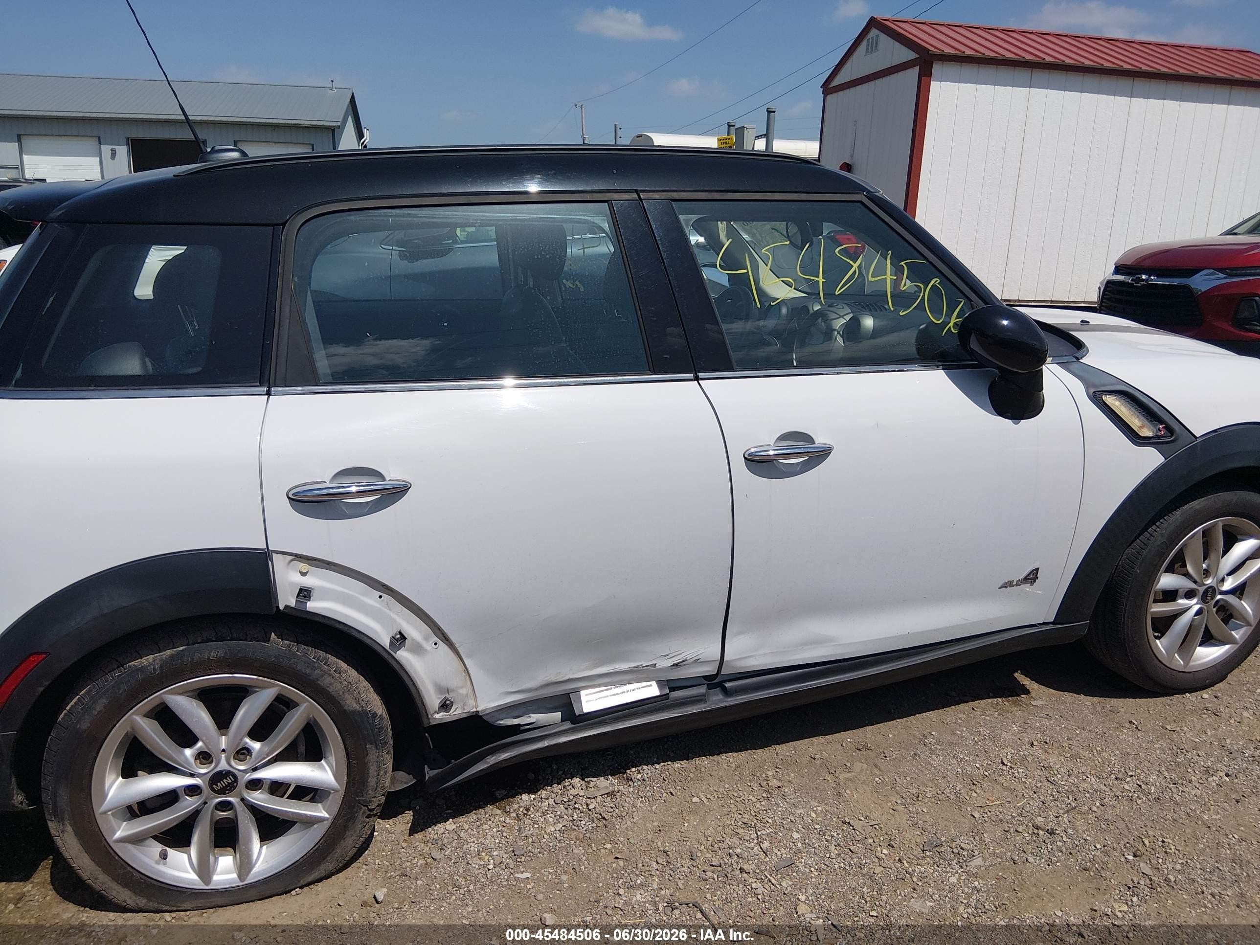 2011 Mini Cooper S Countryman   Gray vin: WMWZC5C59BWL55474