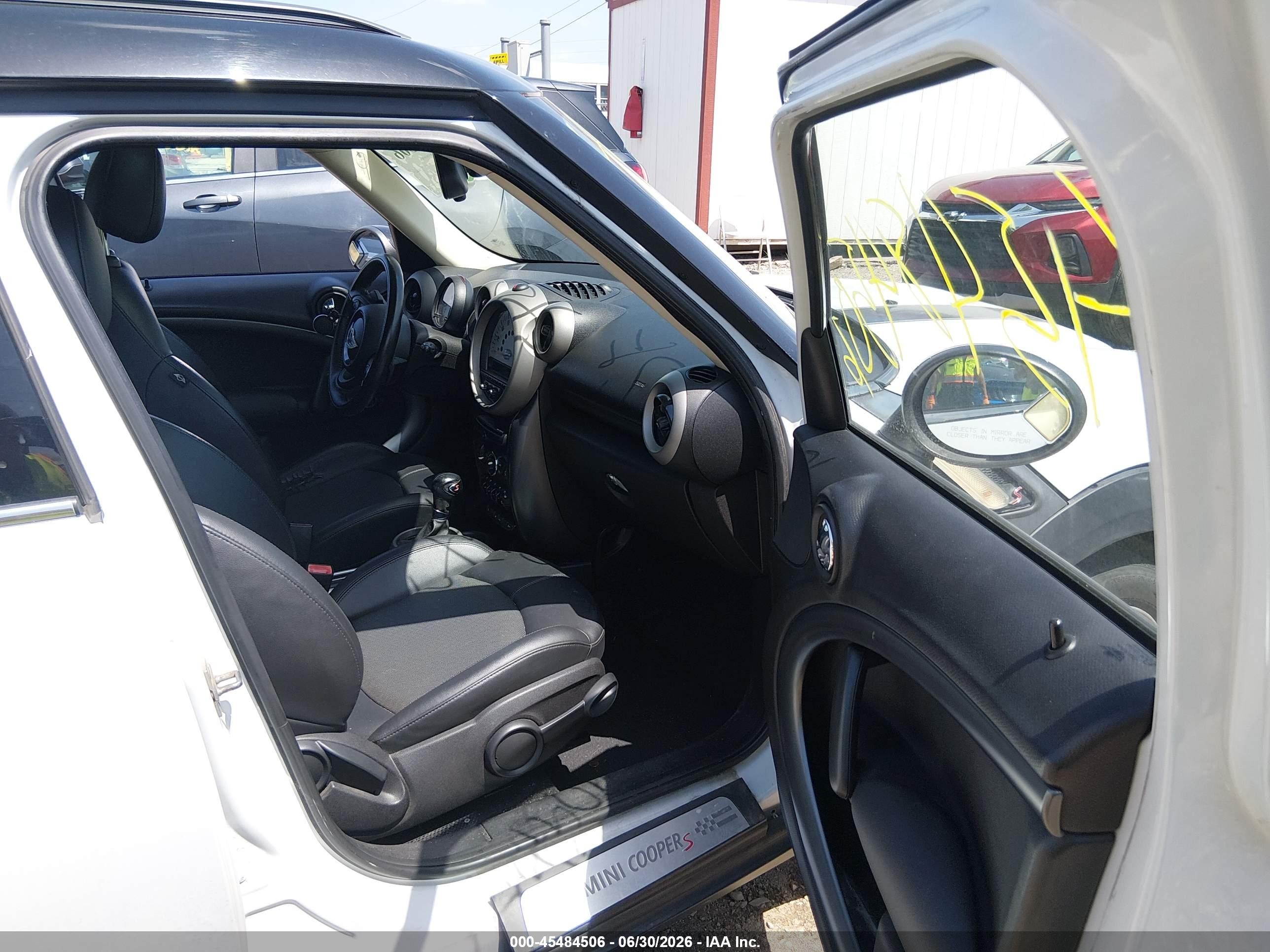 2011 Mini Cooper S Countryman   Gray vin: WMWZC5C59BWL55474