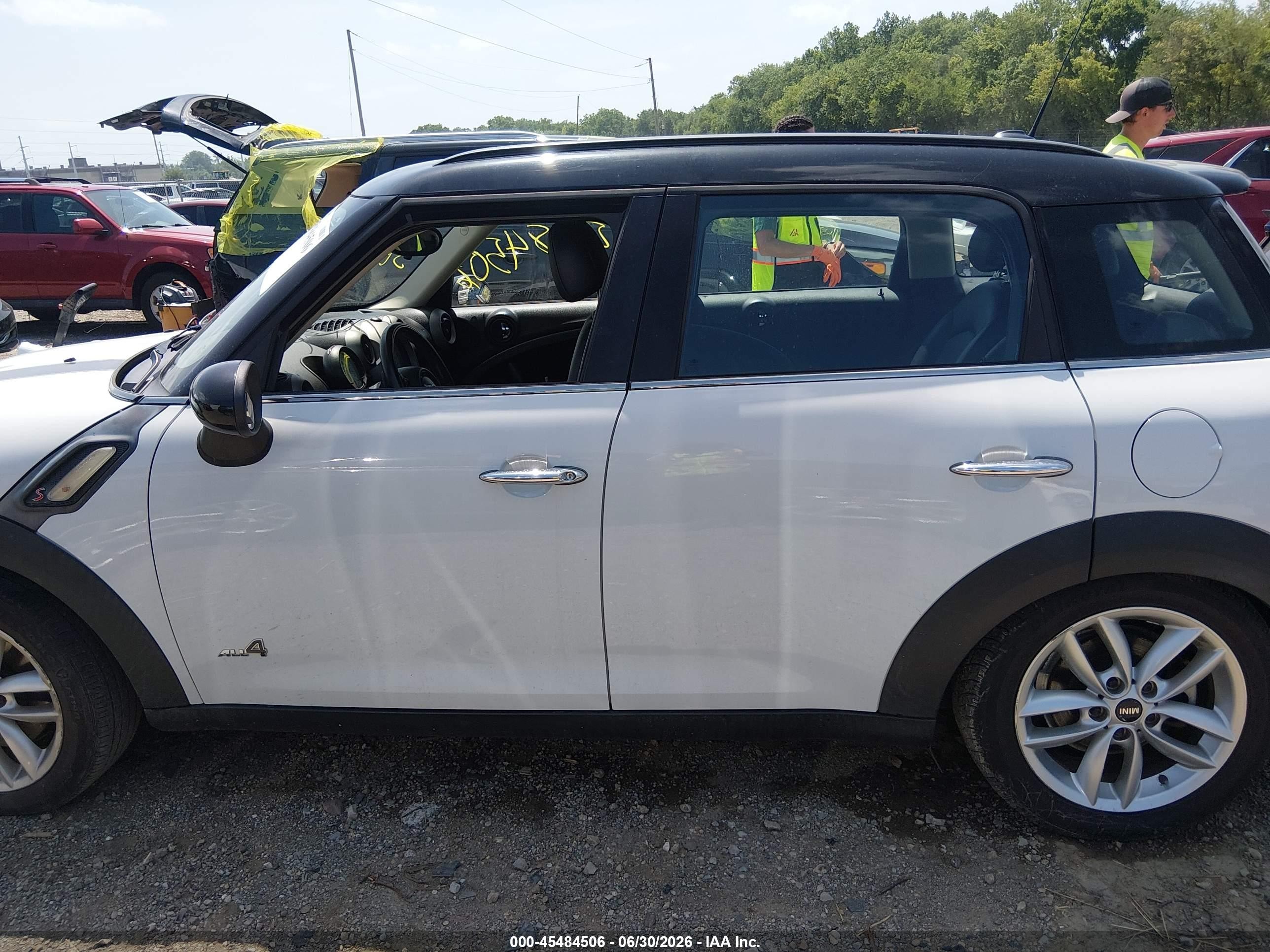 2011 Mini Cooper S Countryman   Gray vin: WMWZC5C59BWL55474
