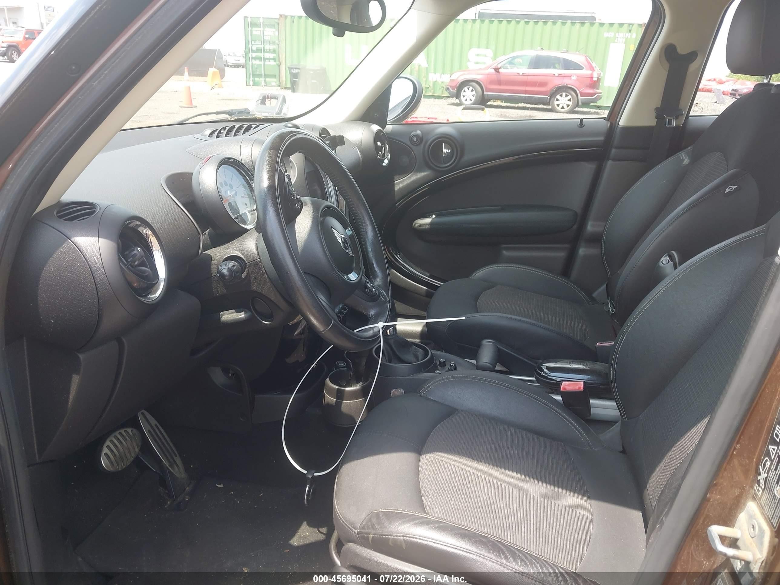 2013 Mini Countryman Cooper S Brown vin: WMWZC5C59DWP31805
