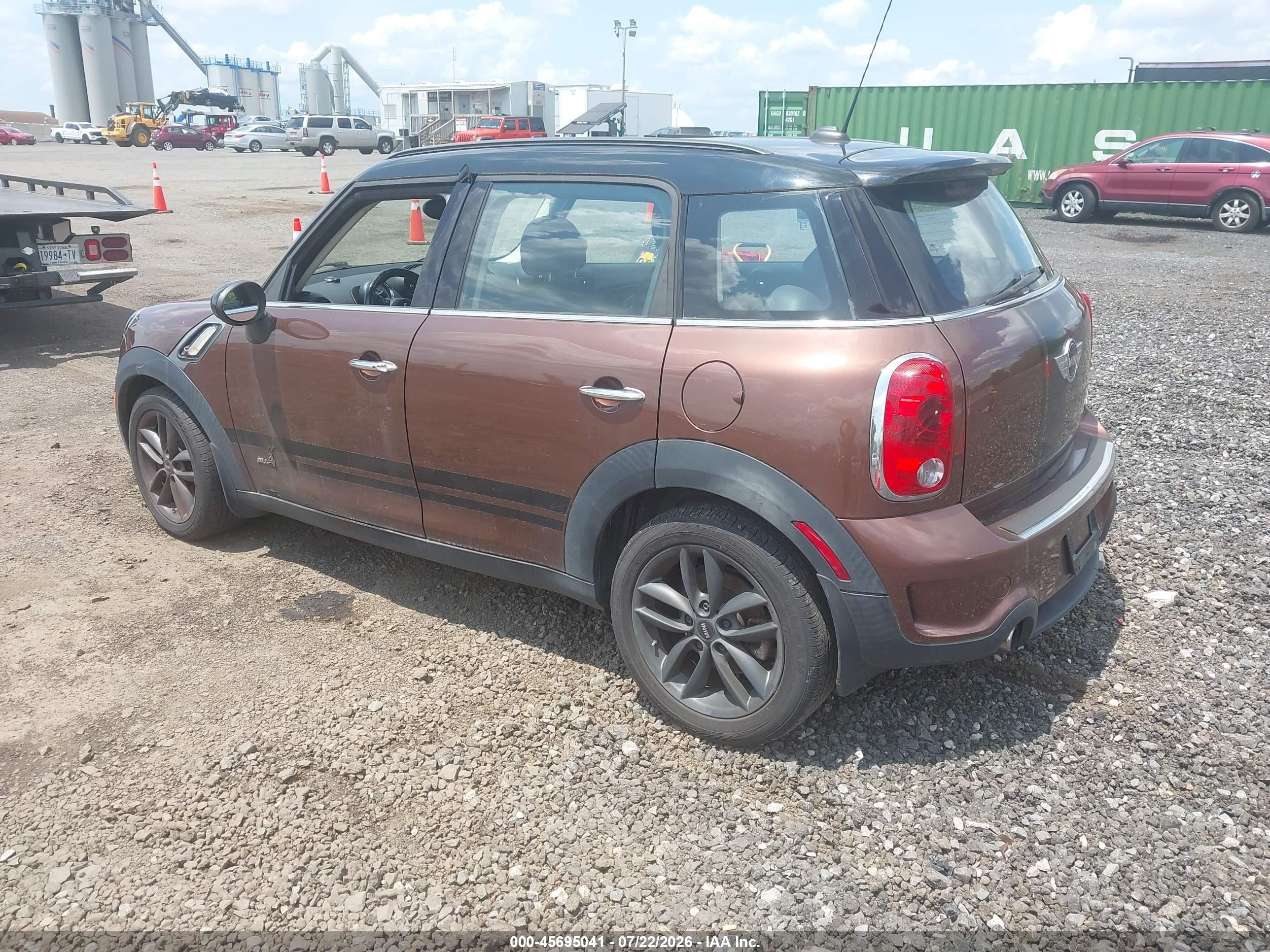 2013 Mini Countryman Cooper S Brown vin: WMWZC5C59DWP31805