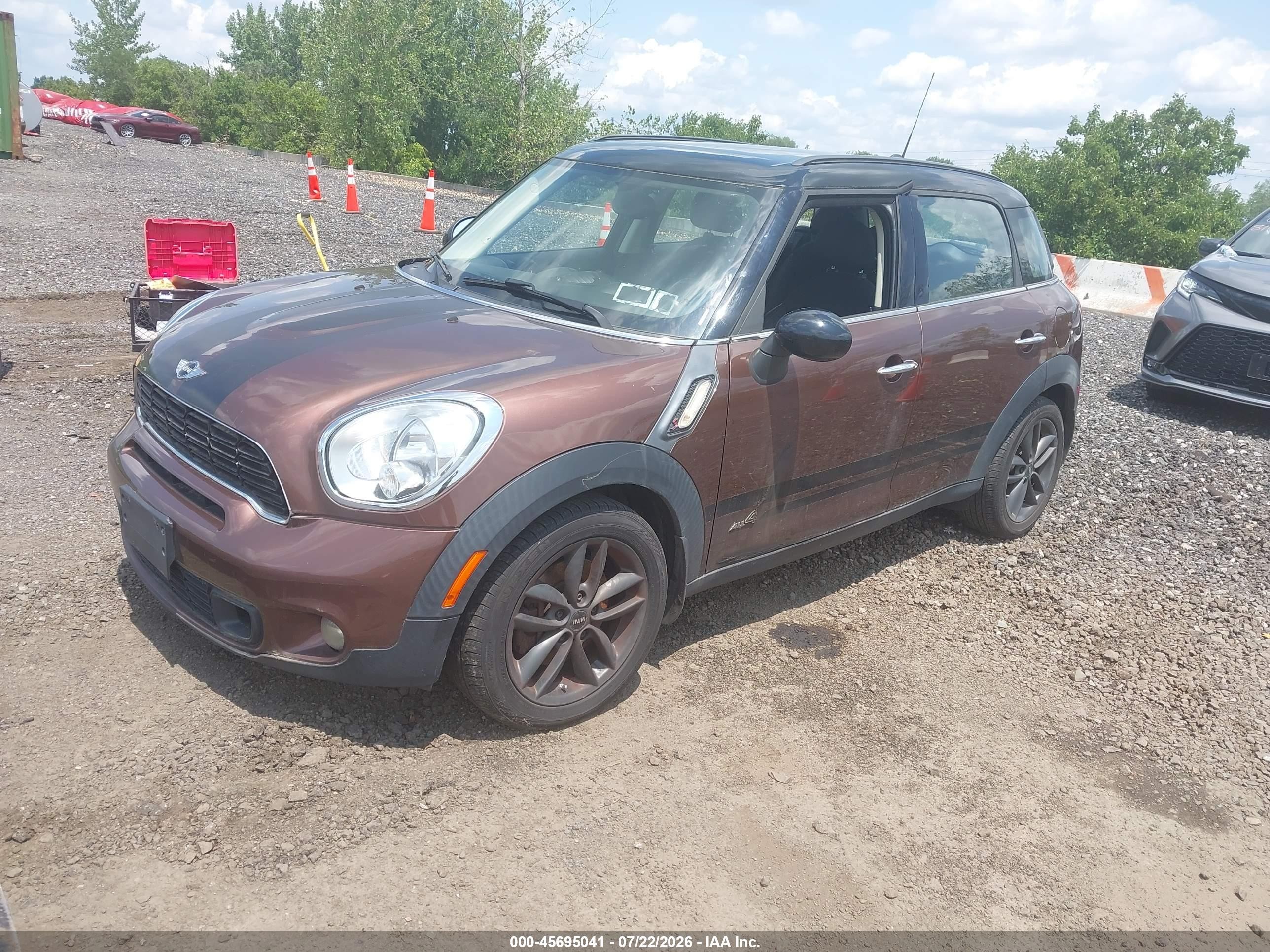 2013 Mini Countryman Cooper S Brown vin: WMWZC5C59DWP31805