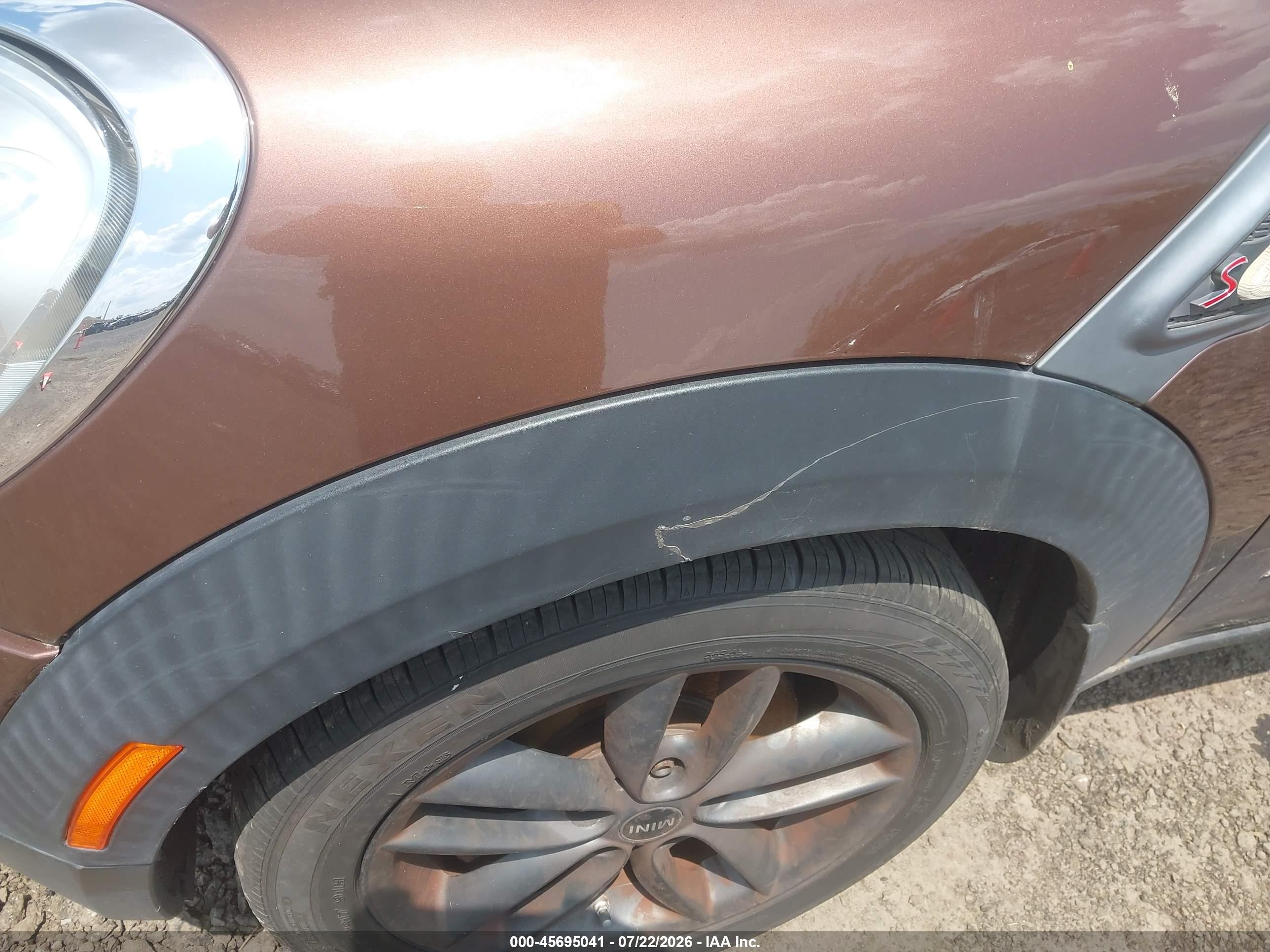 2013 Mini Countryman Cooper S Brown vin: WMWZC5C59DWP31805