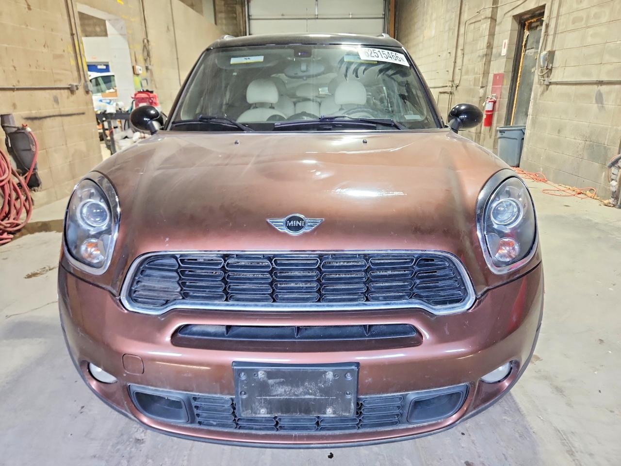 2014 Mini Cooper S Countryman Brown vin: WMWZC5C59EWP37766
