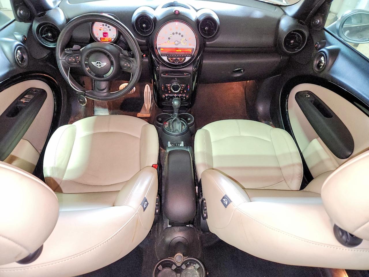2014 Mini Cooper S Countryman Brown vin: WMWZC5C59EWP37766
