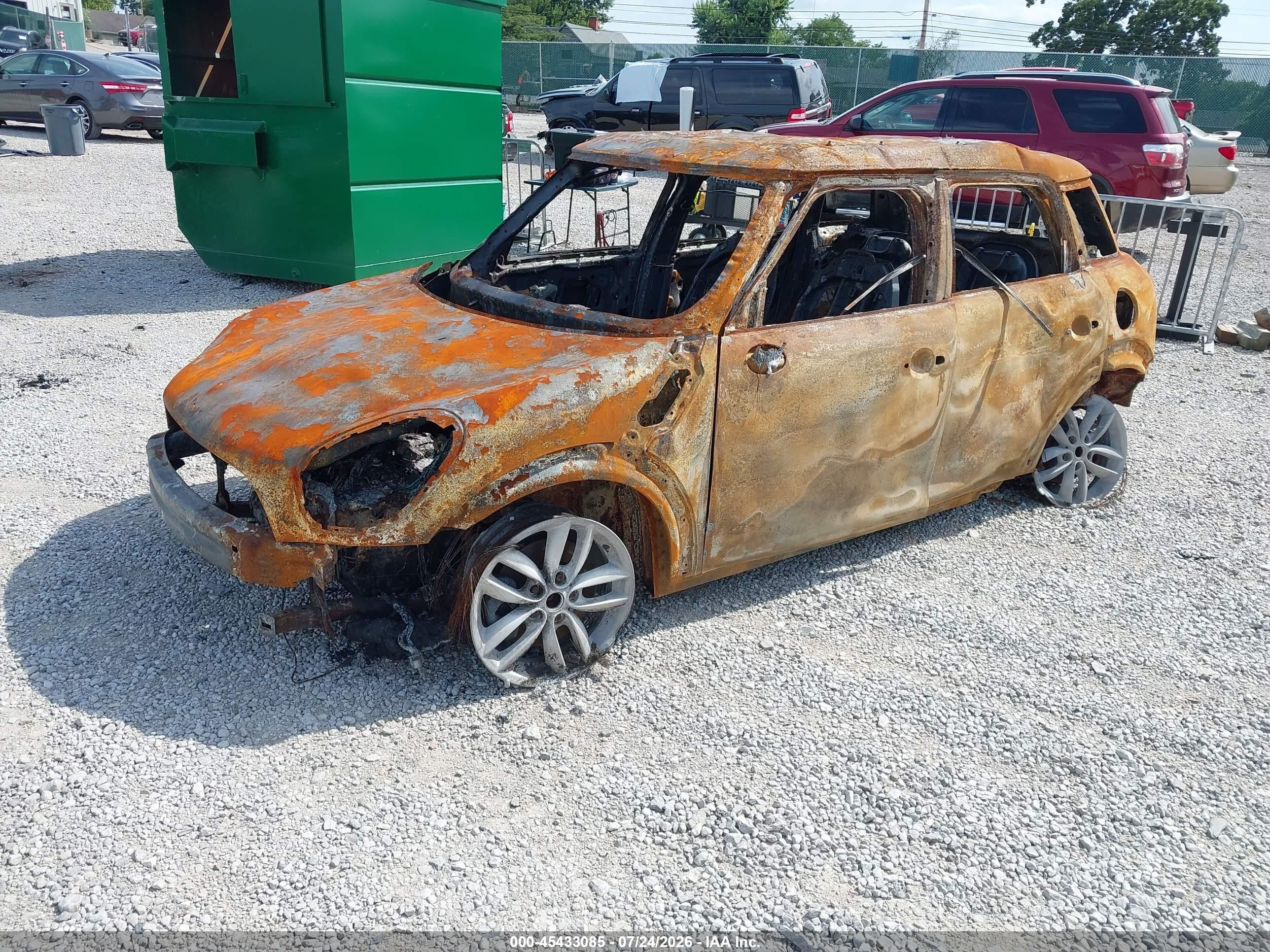 2011 Mini Cooper S Countryman   Black vin: WMWZC5C5XBWH99434