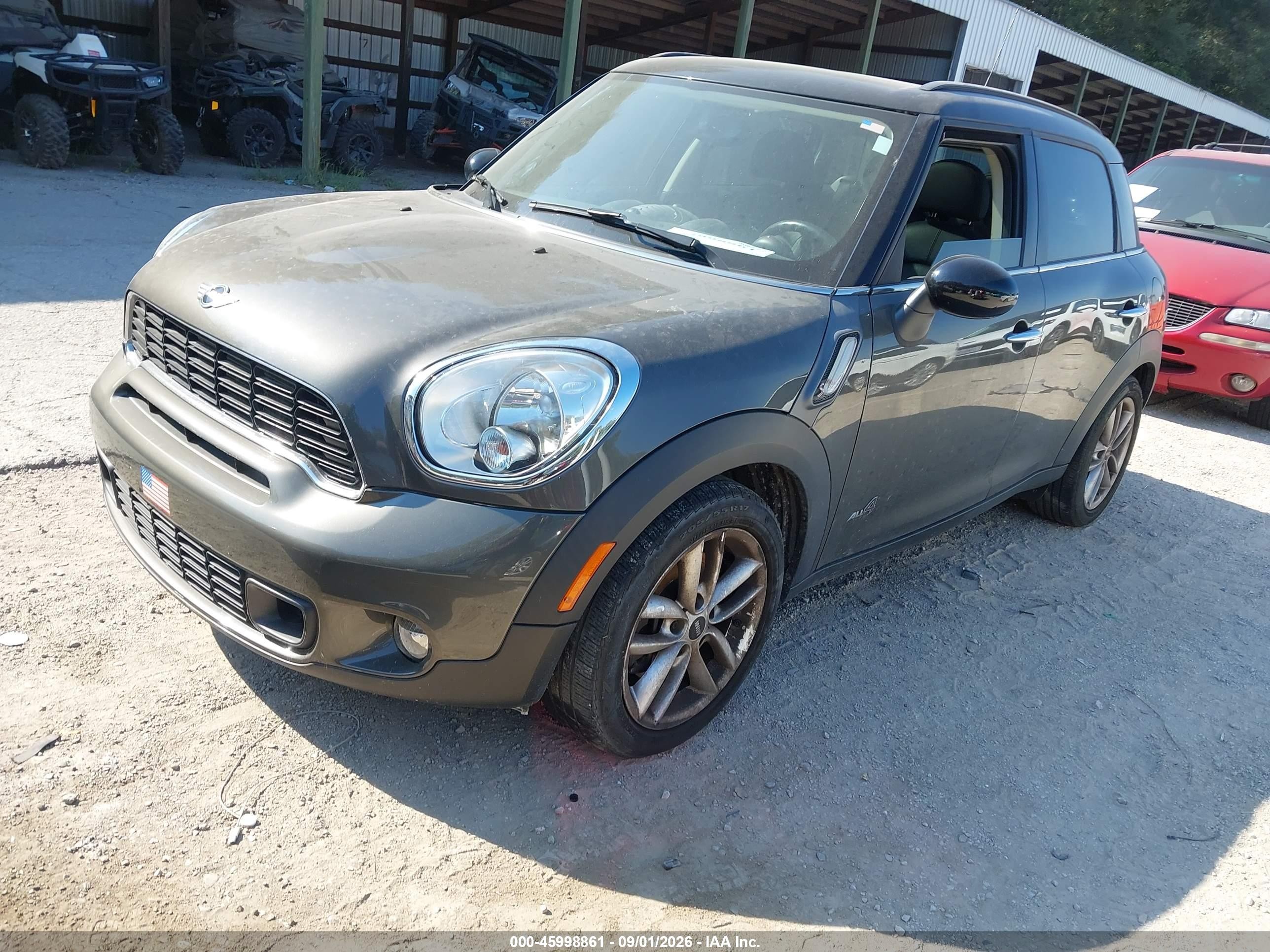 2011 Mini Cooper S Countryman   Black vin: WMWZC5C5XBWL53264