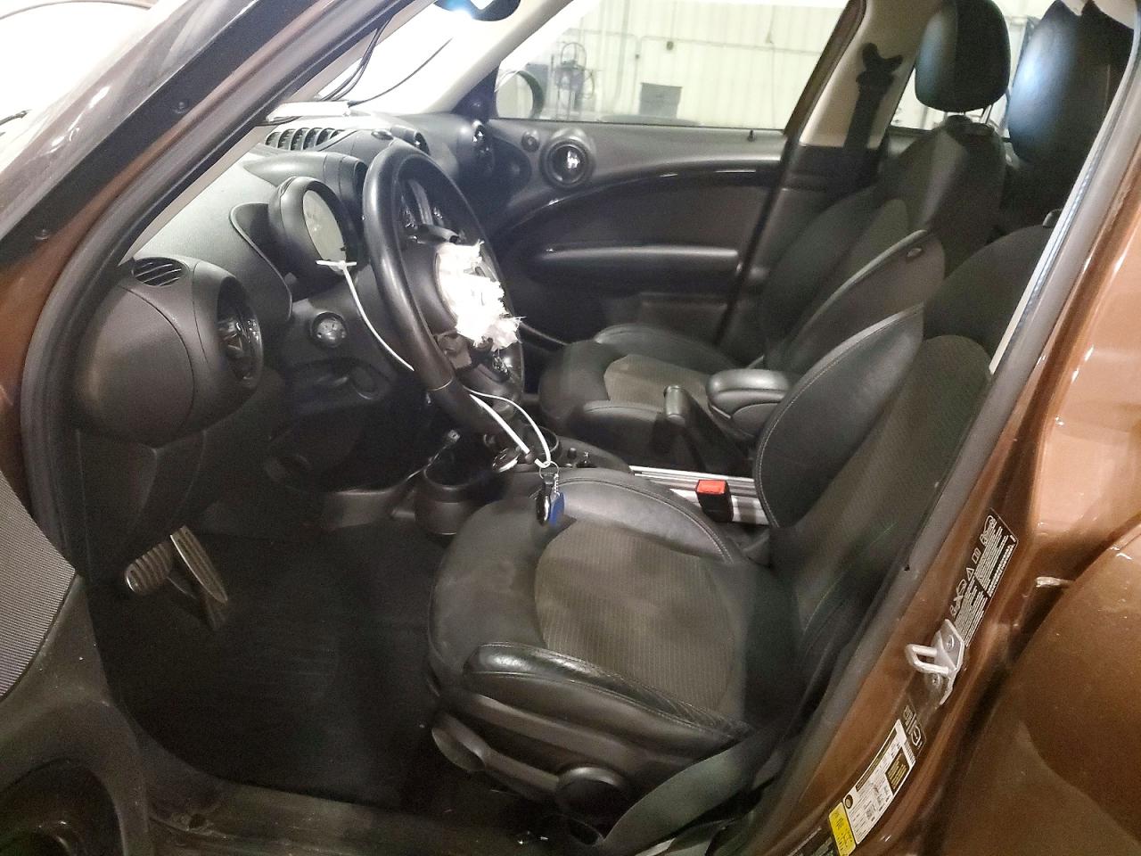 2013 Mini Cooper S Countryman Brown vin: WMWZC5C5XDWP34101