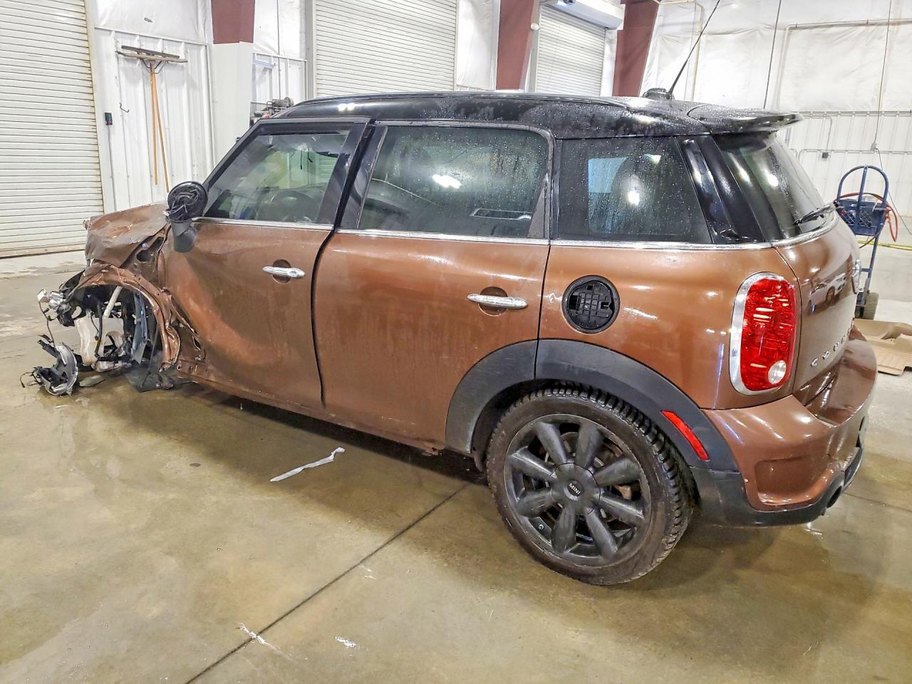 2013 Mini Cooper S Countryman Brown vin: WMWZC5C5XDWP34101