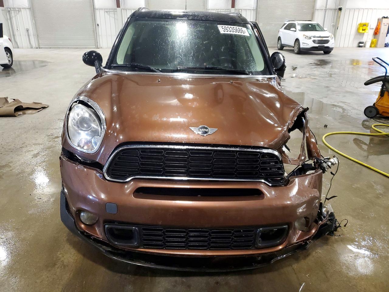 2013 Mini Cooper S Countryman Brown vin: WMWZC5C5XDWP34101