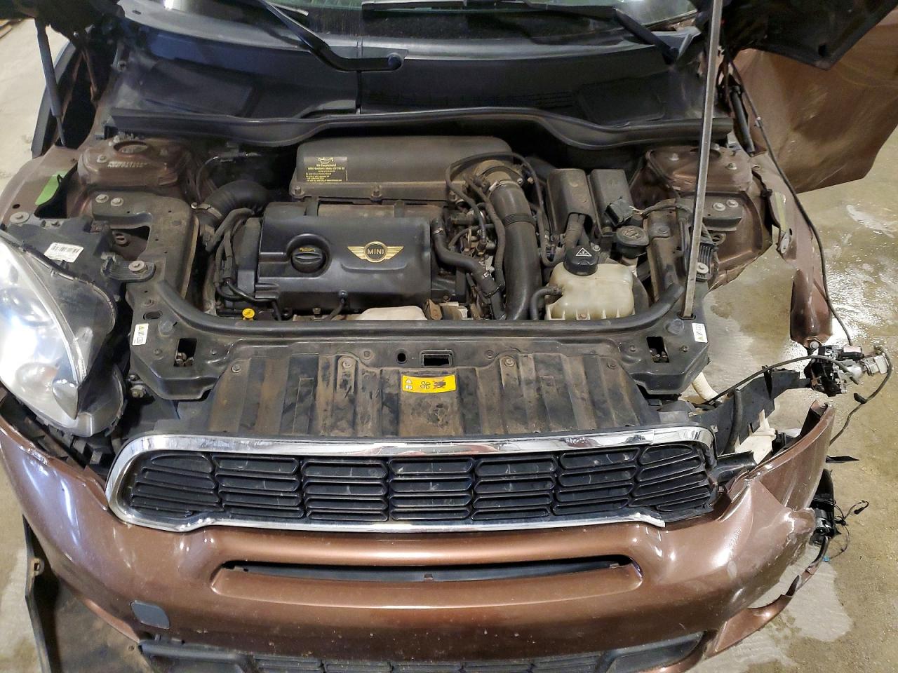 2013 Mini Cooper S Countryman Brown vin: WMWZC5C5XDWP34101