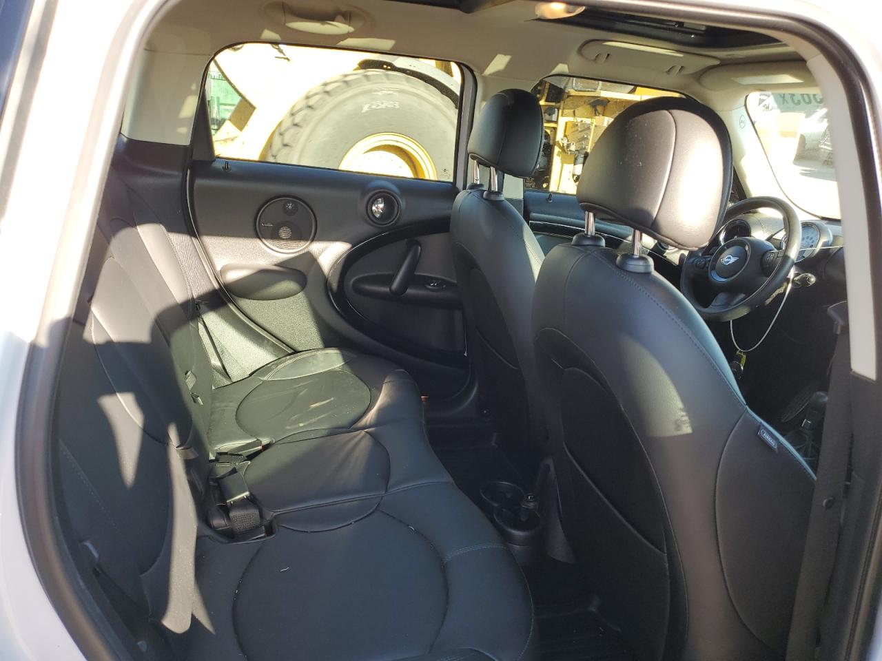 2014 Mini Cooper S Countryman Белый vin: WMWZC5C5XEWP39204