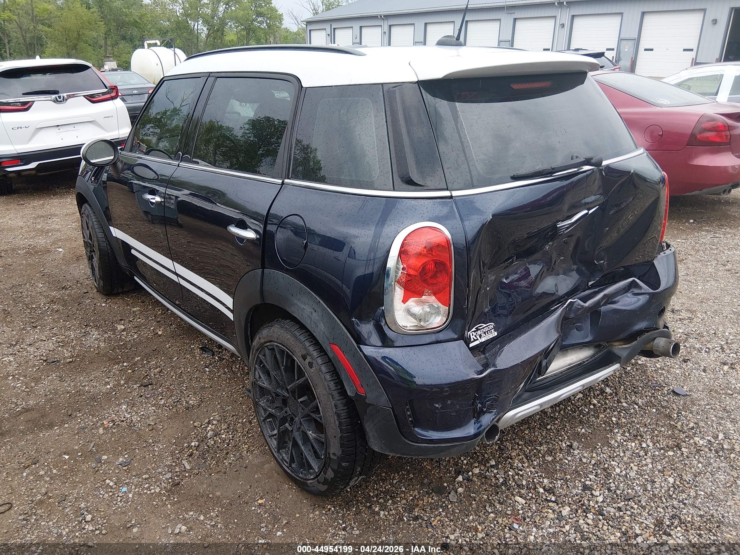 2015 Mini Countryman Cooper S Dark Blue vin: WMWZC5C5XFWP44792