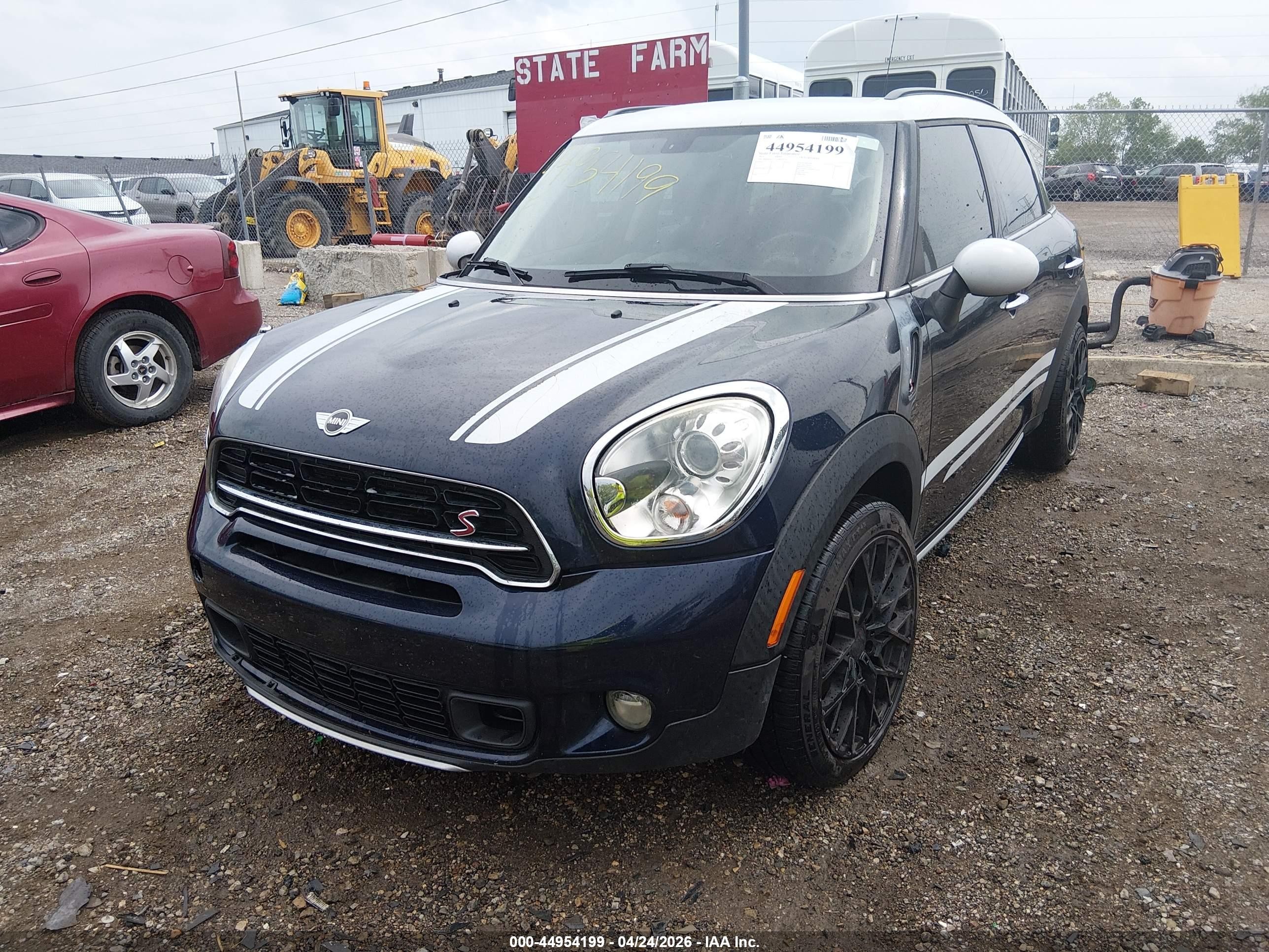 2015 Mini Countryman Cooper S Dark Blue vin: WMWZC5C5XFWP44792