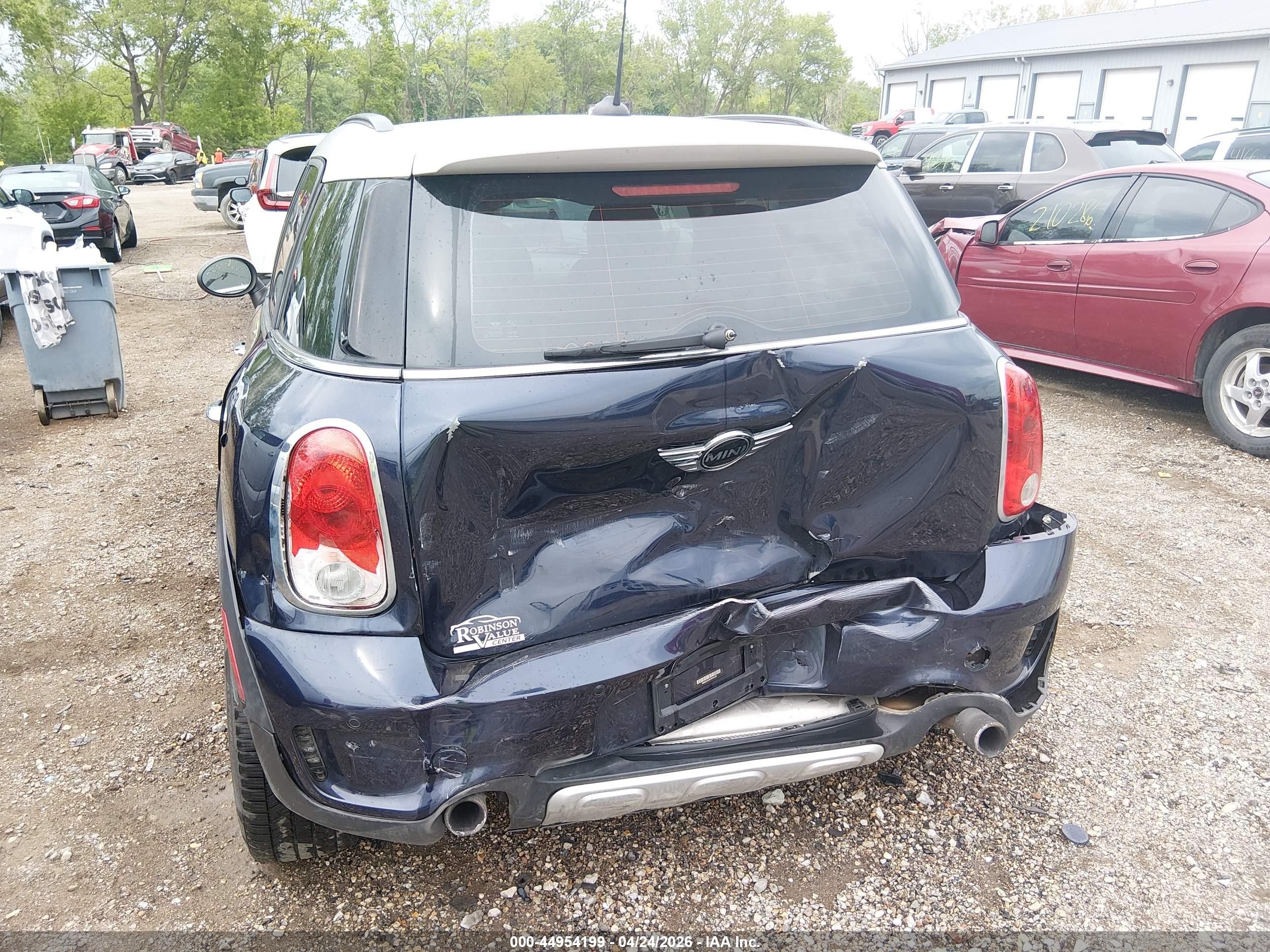 2015 Mini Countryman Cooper S Dark Blue vin: WMWZC5C5XFWP44792