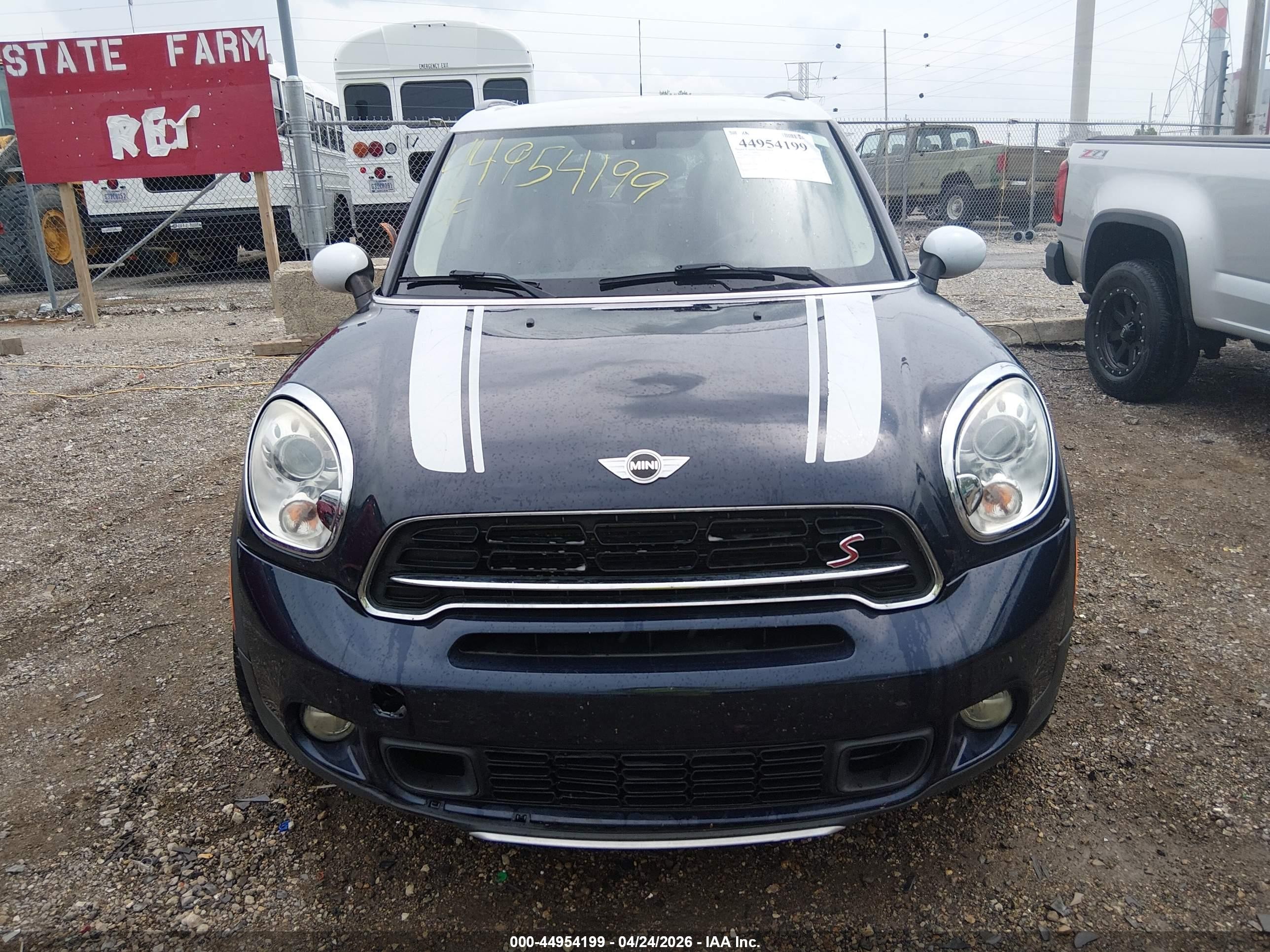 2015 Mini Countryman Cooper S Dark Blue vin: WMWZC5C5XFWP44792