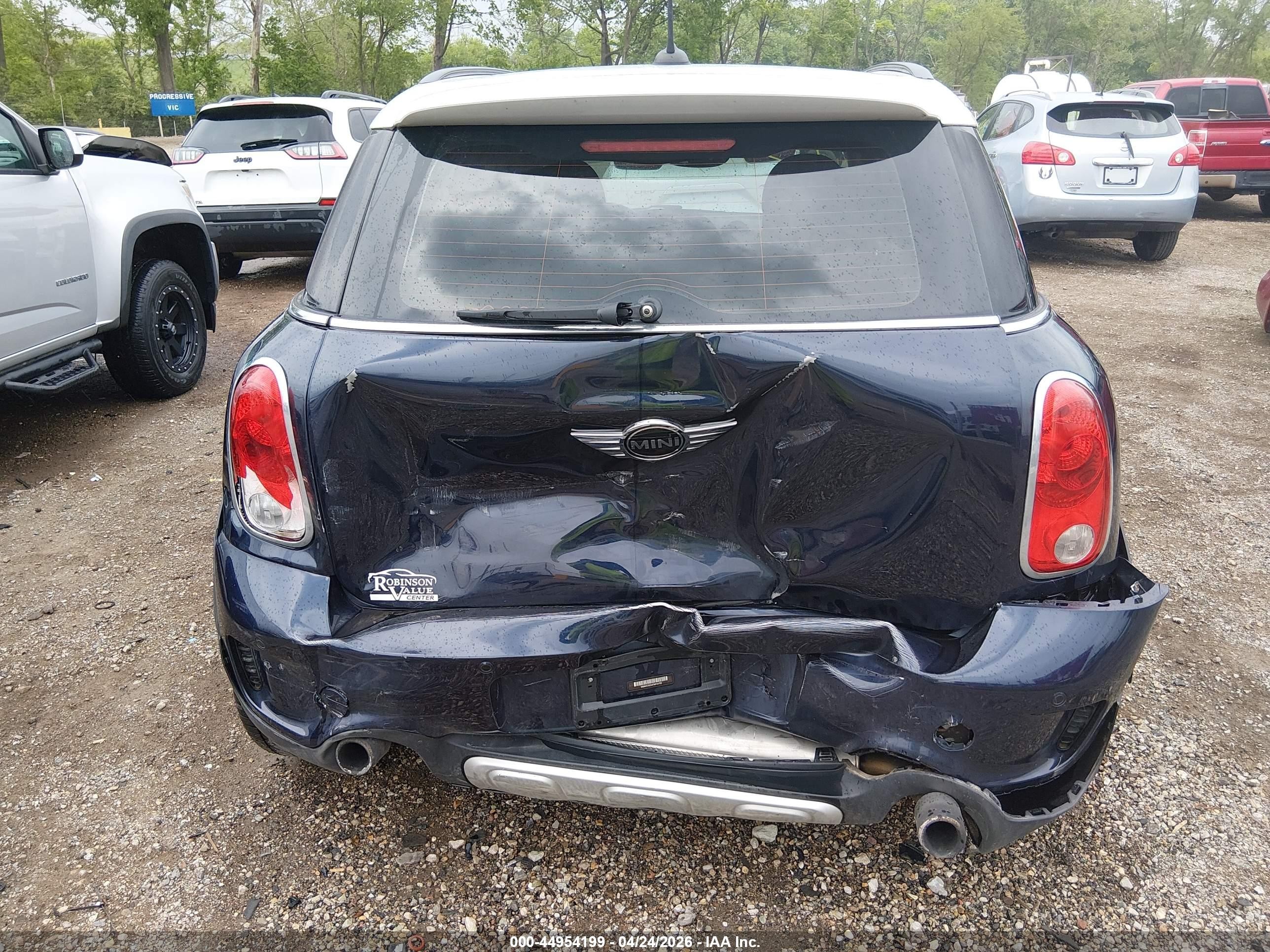 2015 Mini Countryman Cooper S Dark Blue vin: WMWZC5C5XFWP44792