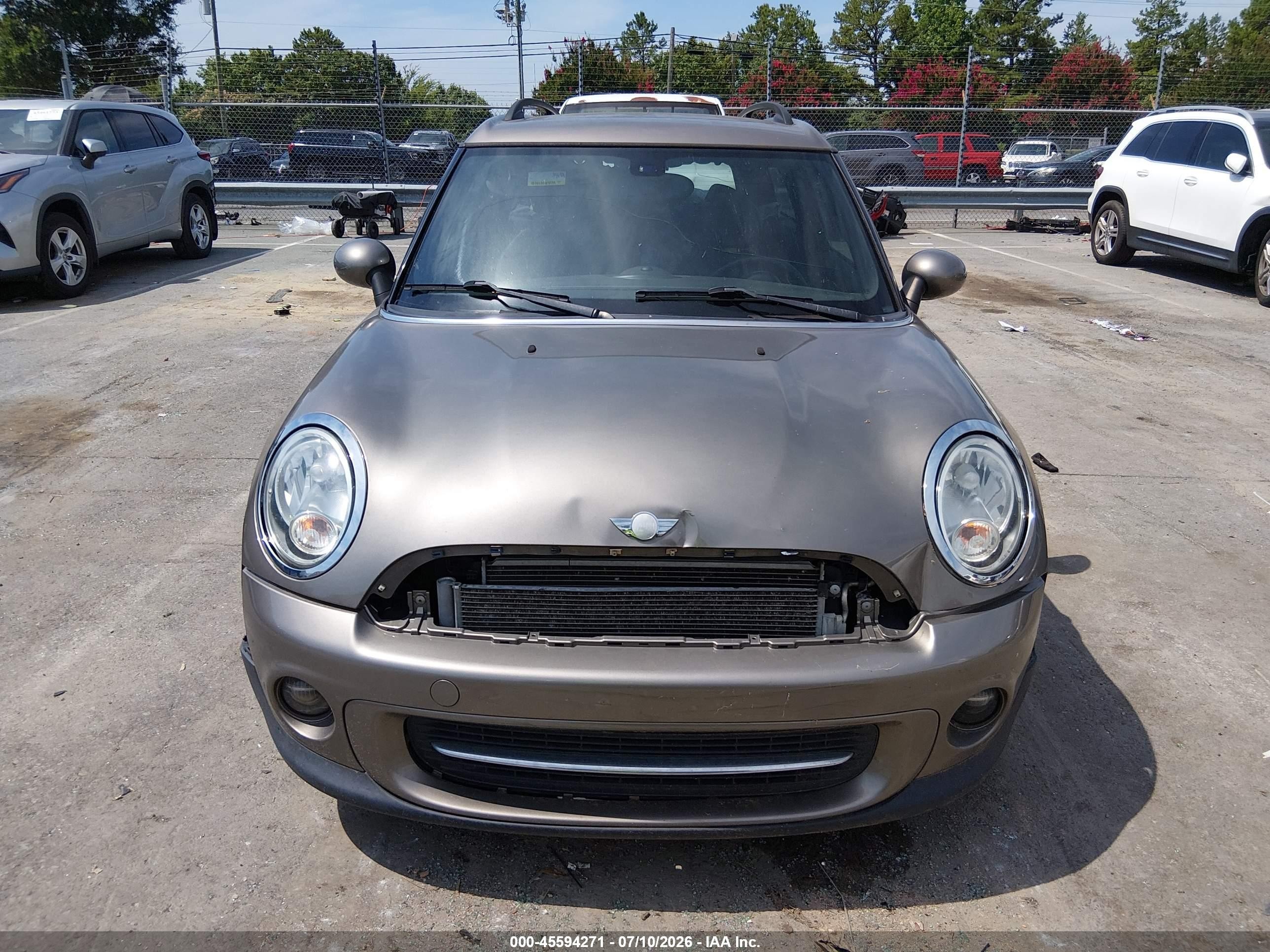 2012 Mini Cooper Clubman   Brown vin: WMWZF3C50CT189926