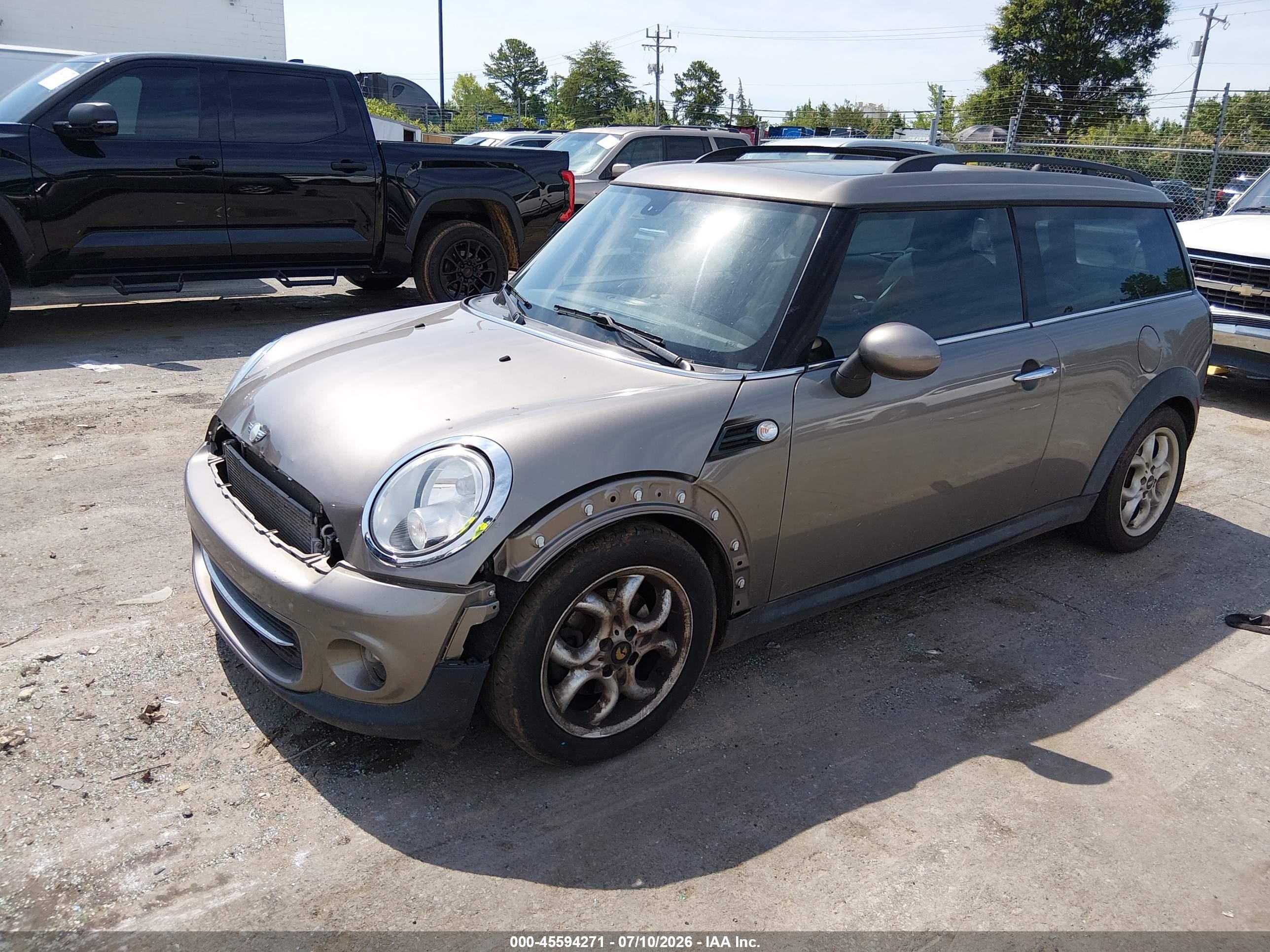 2012 Mini Cooper Clubman   Brown vin: WMWZF3C50CT189926