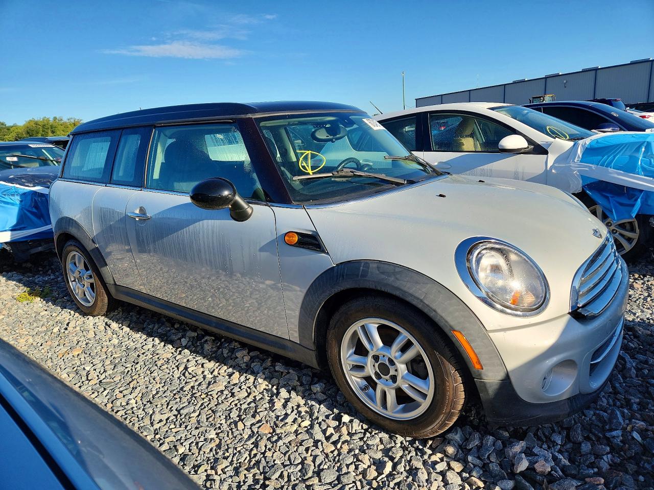 2013 Mini Cooper Clubman Silver vin: WMWZF3C50DT489385