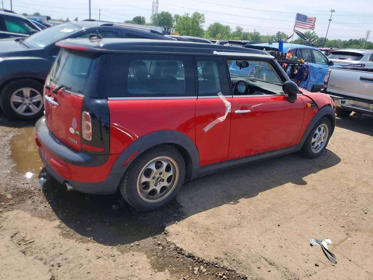 2014 Mini Cooper Clubman Red vin: WMWZF3C52ET492970