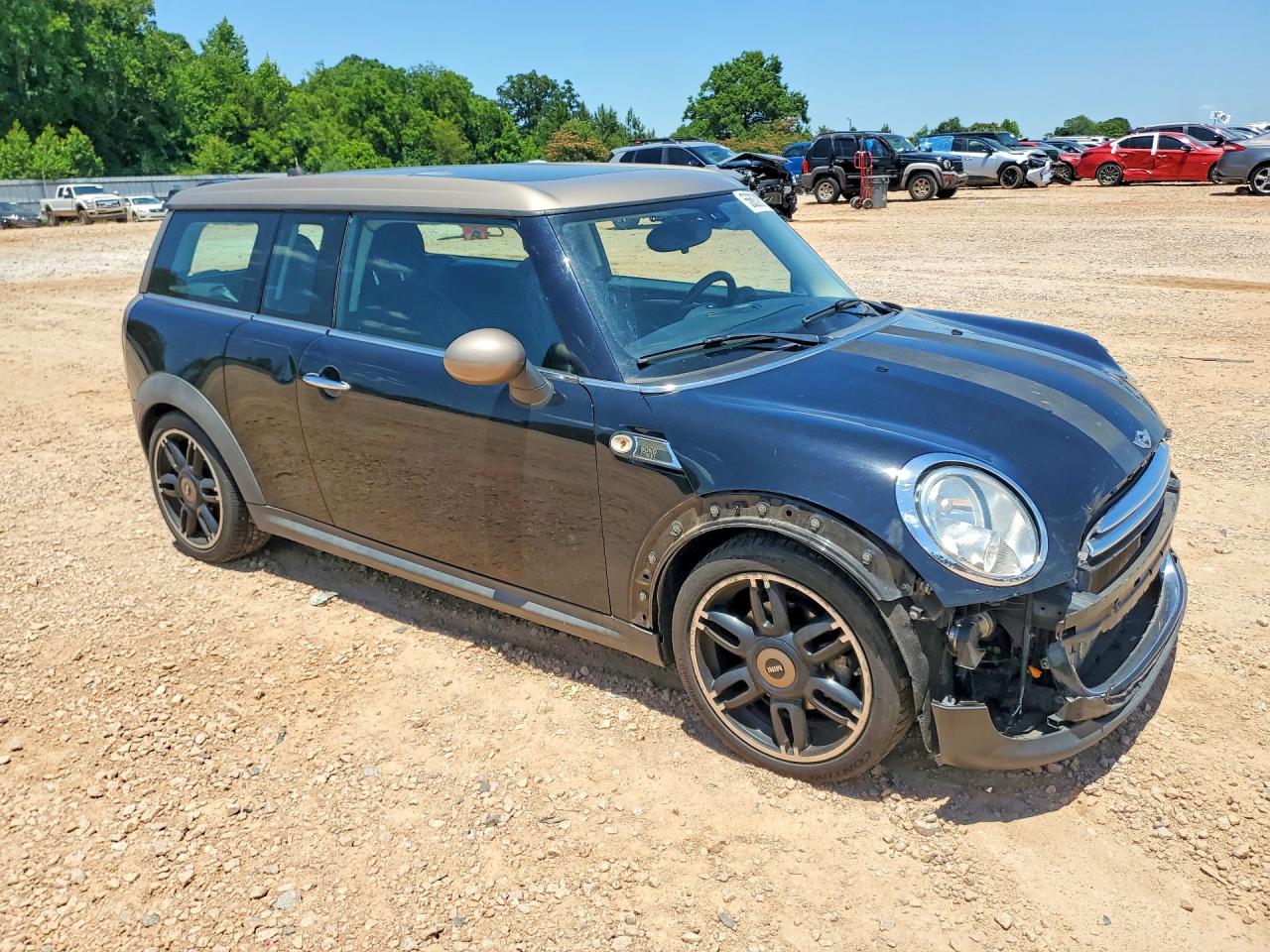 2013 Mini Cooper Clubman Черный vin: WMWZF3C53DT491390