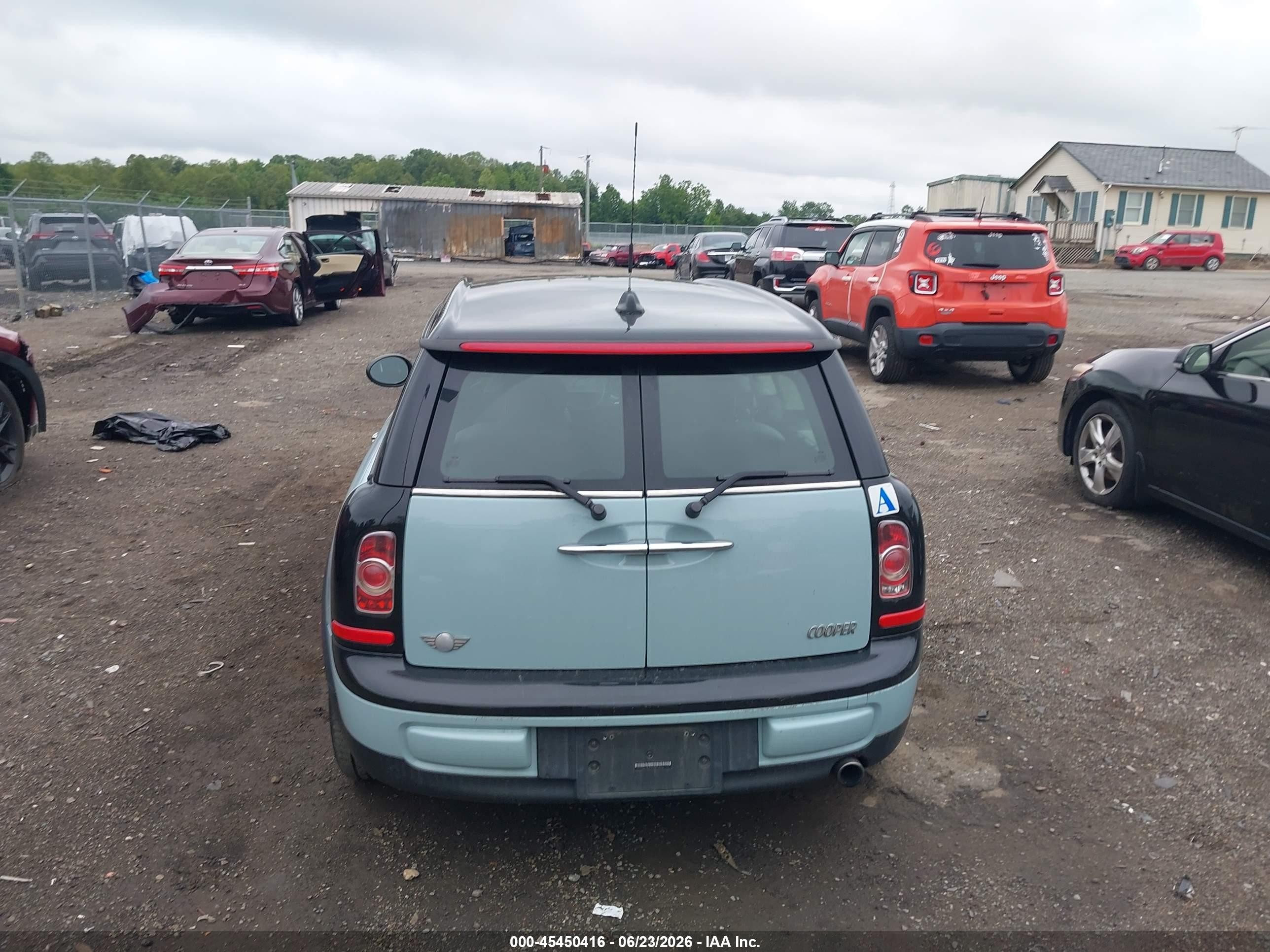 2013 Mini Clubman Cooper Light Blue vin: WMWZF3C54DT490166