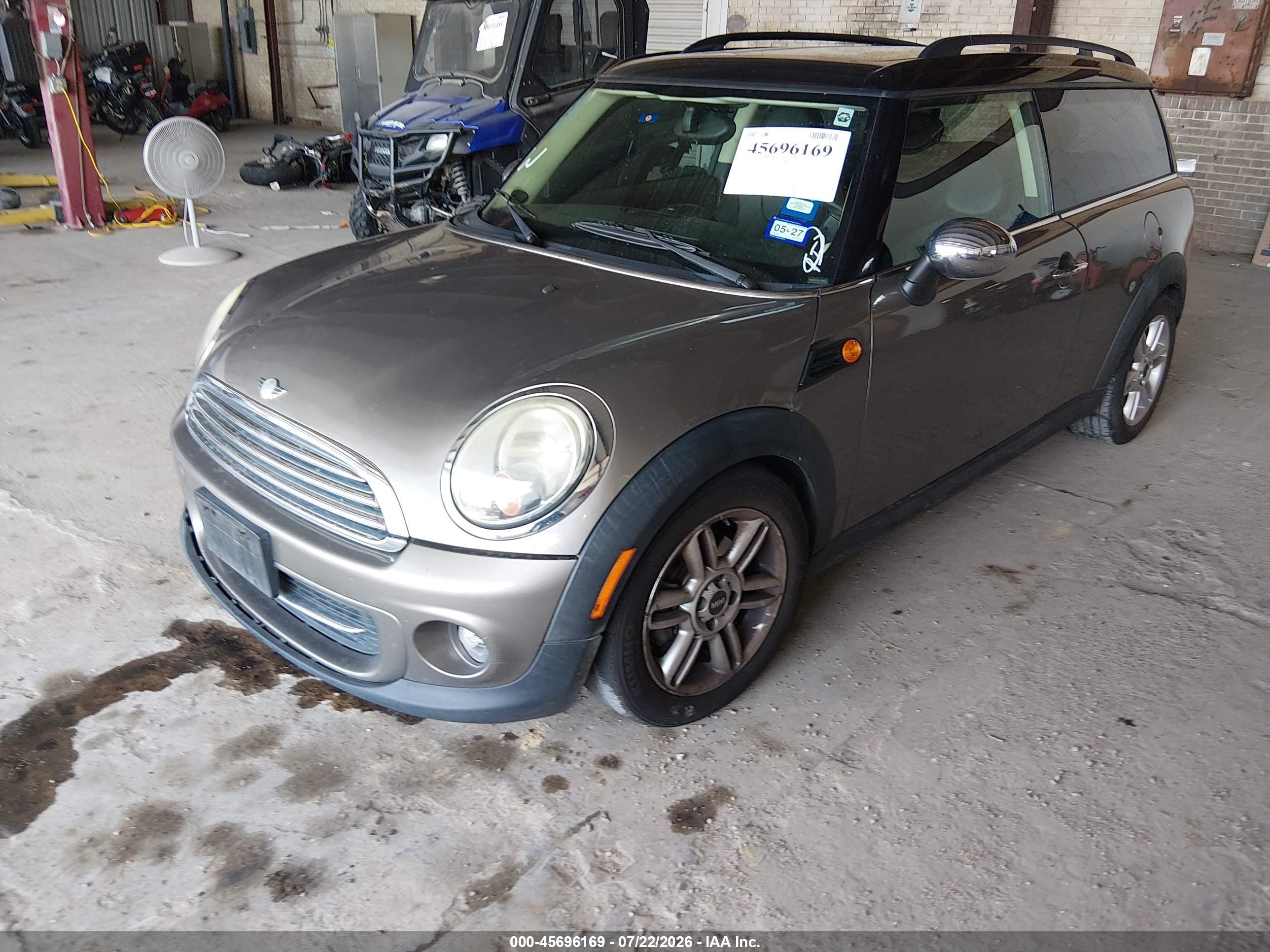 2012 Mini Cooper Clubman   Gray vin: WMWZF3C55CT189419