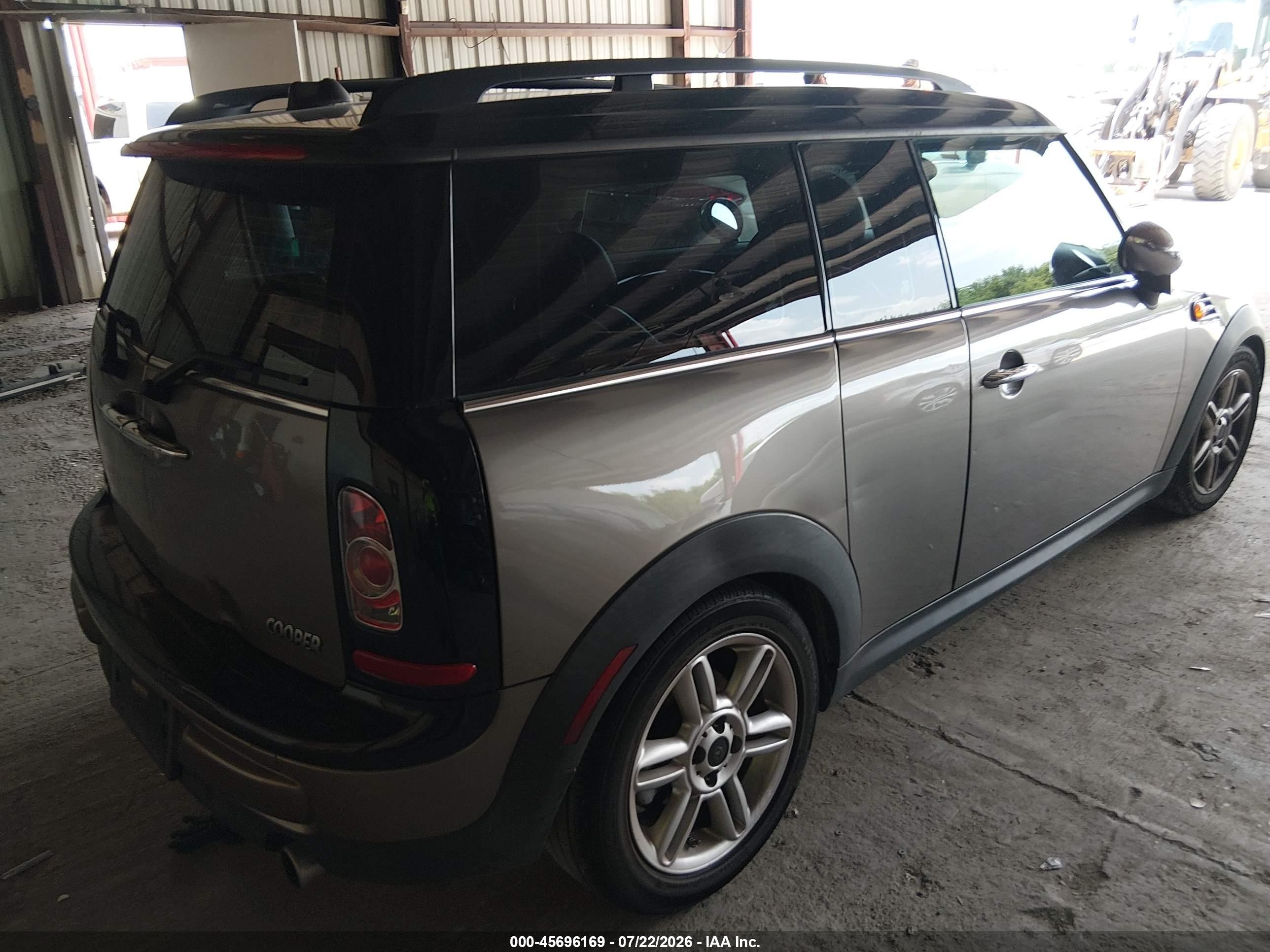 2012 Mini Cooper Clubman   Gray vin: WMWZF3C55CT189419