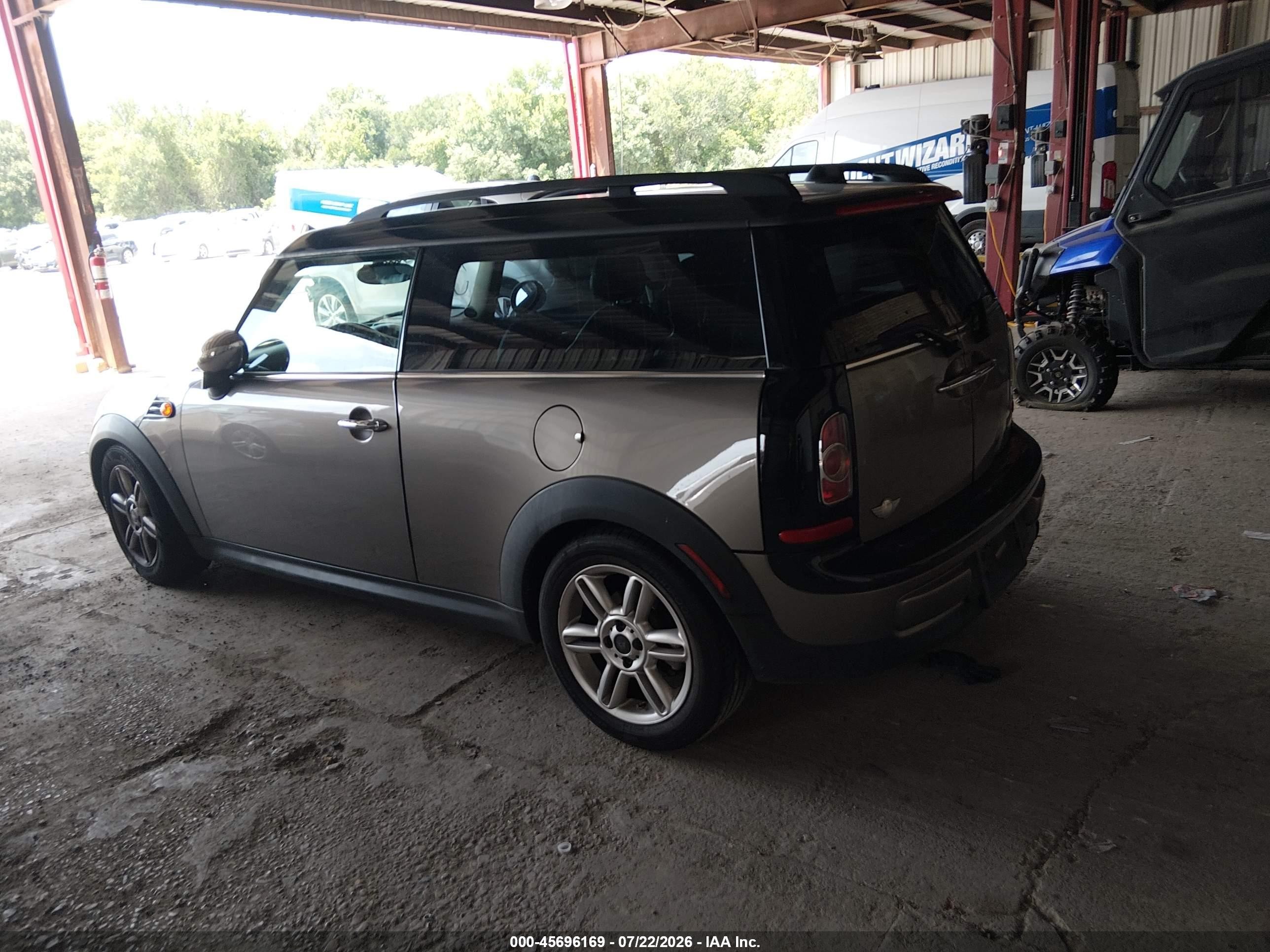 2012 Mini Cooper Clubman   Gray vin: WMWZF3C55CT189419